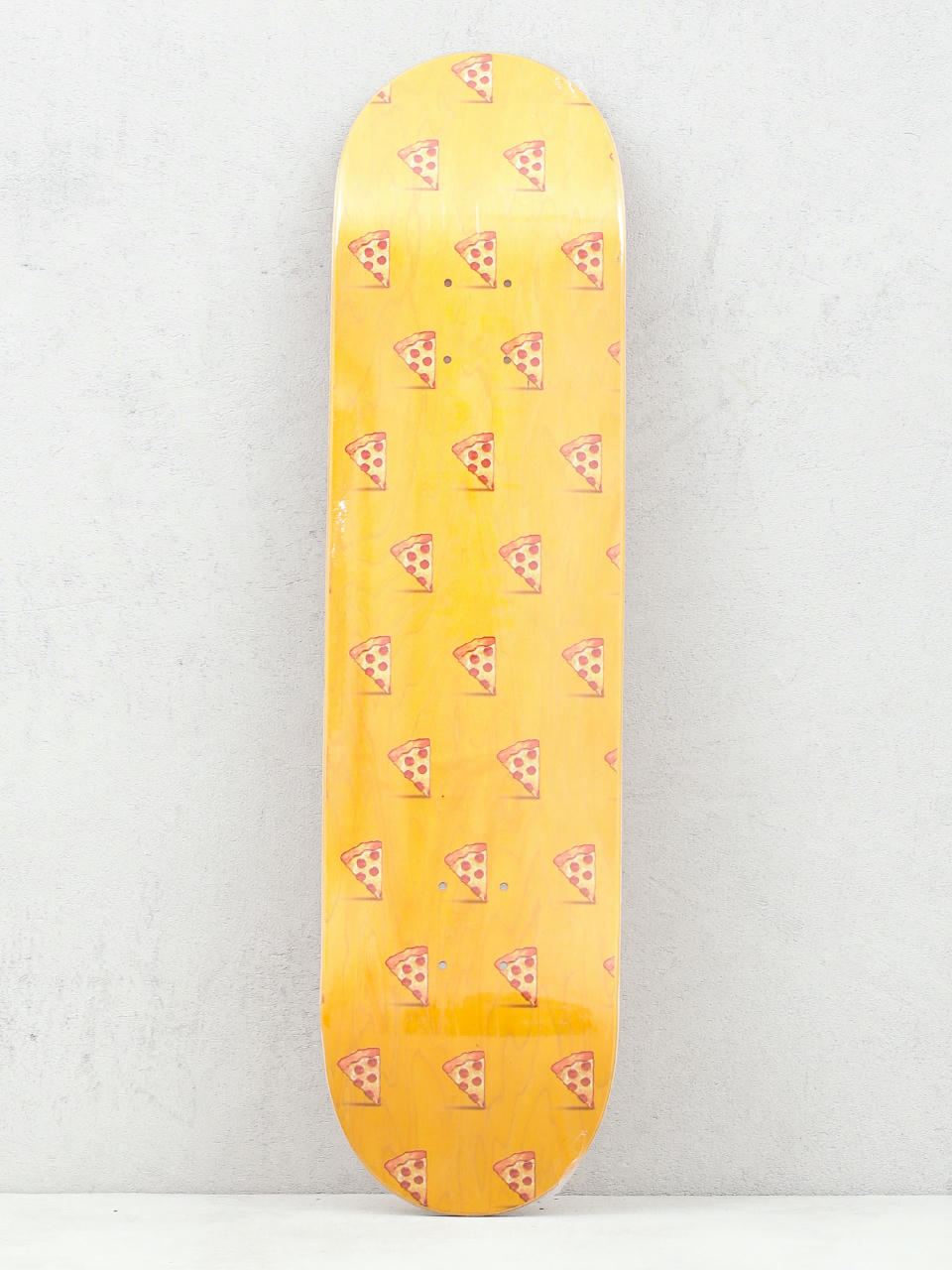 Placă Pizza Skateboards Emoji Pattern (orange)