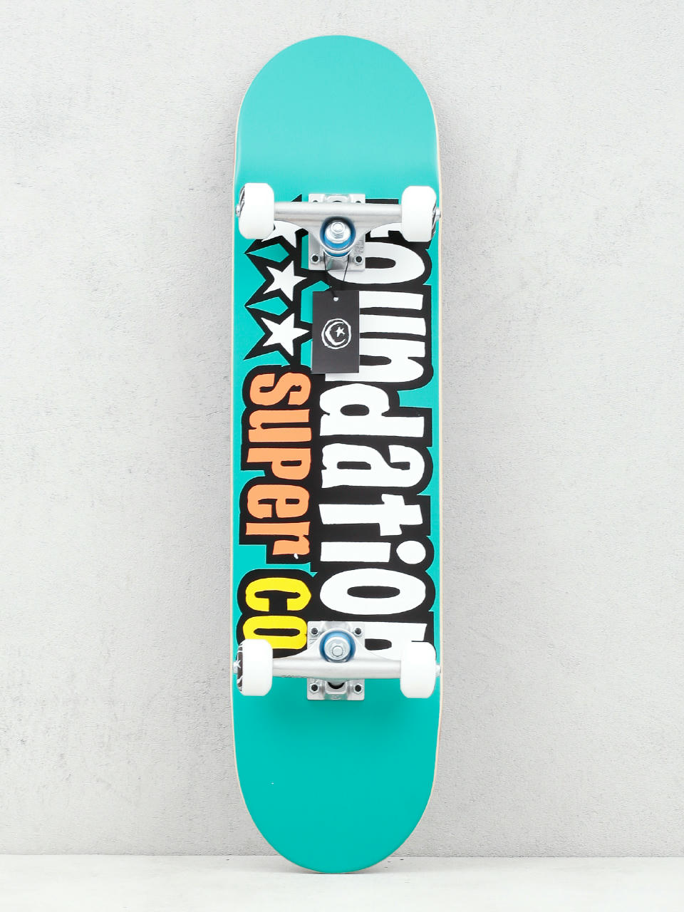 Skateboard Foundation Star (teal)