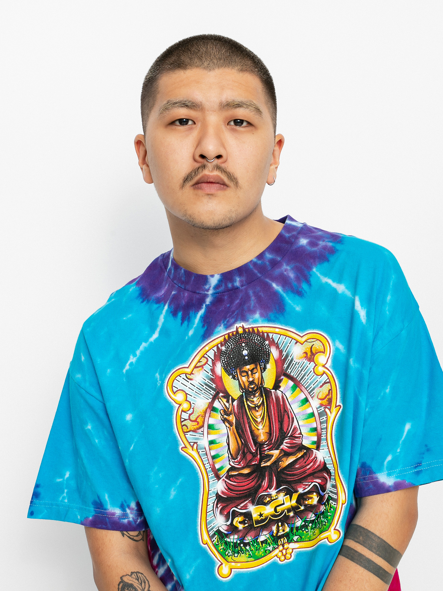 Tricou DGK Buddha (tie dye)