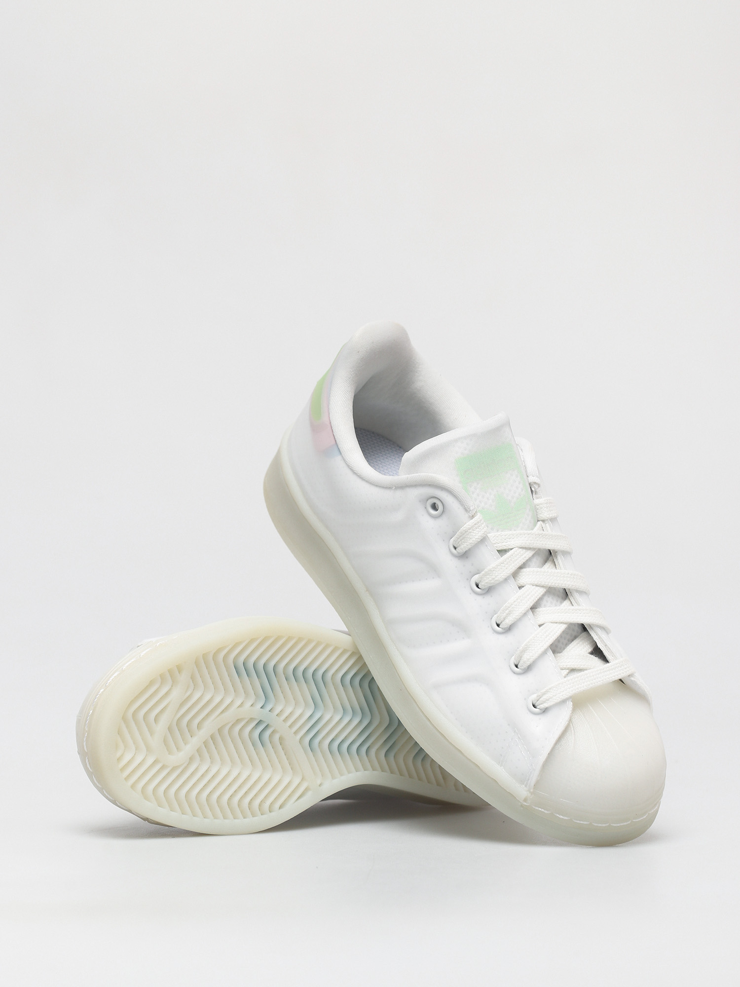 Pantofi adidas Originals Superstar Futureshell Wmn (ftwwht/ftwwht/glomin)