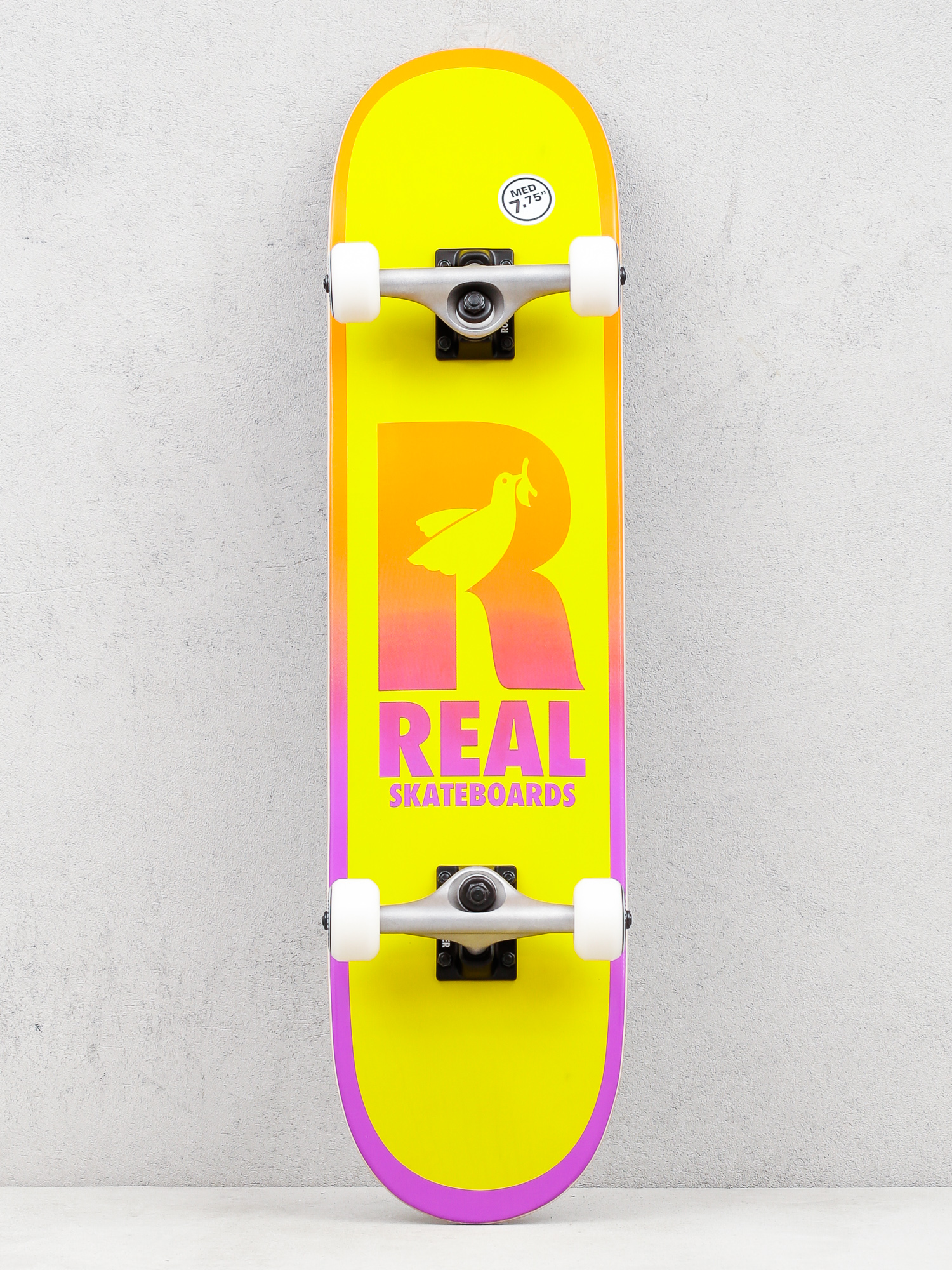 Skateboard Real Be Free (yellow)