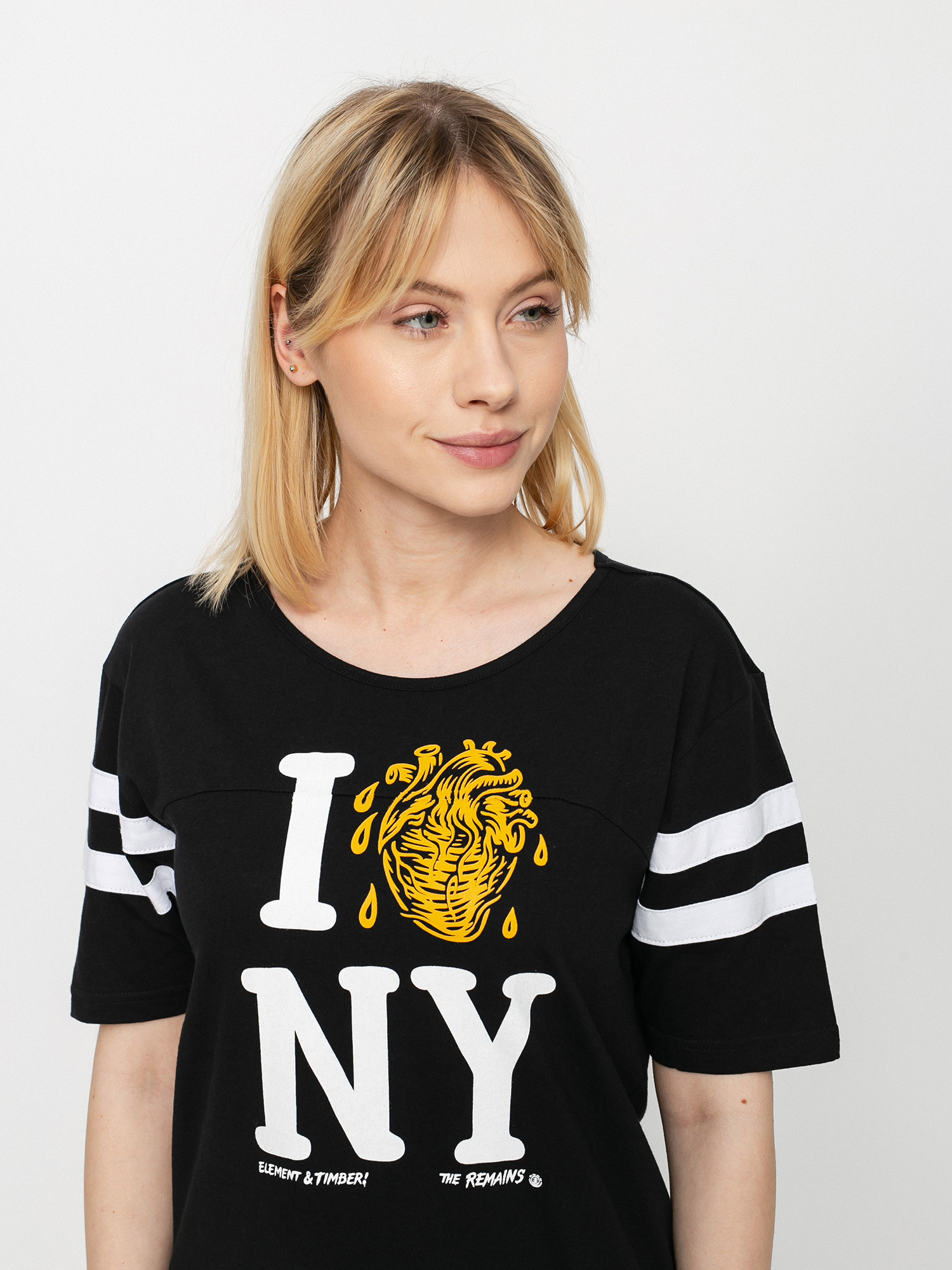 Tricou Element I Heart Football Wmn (black)