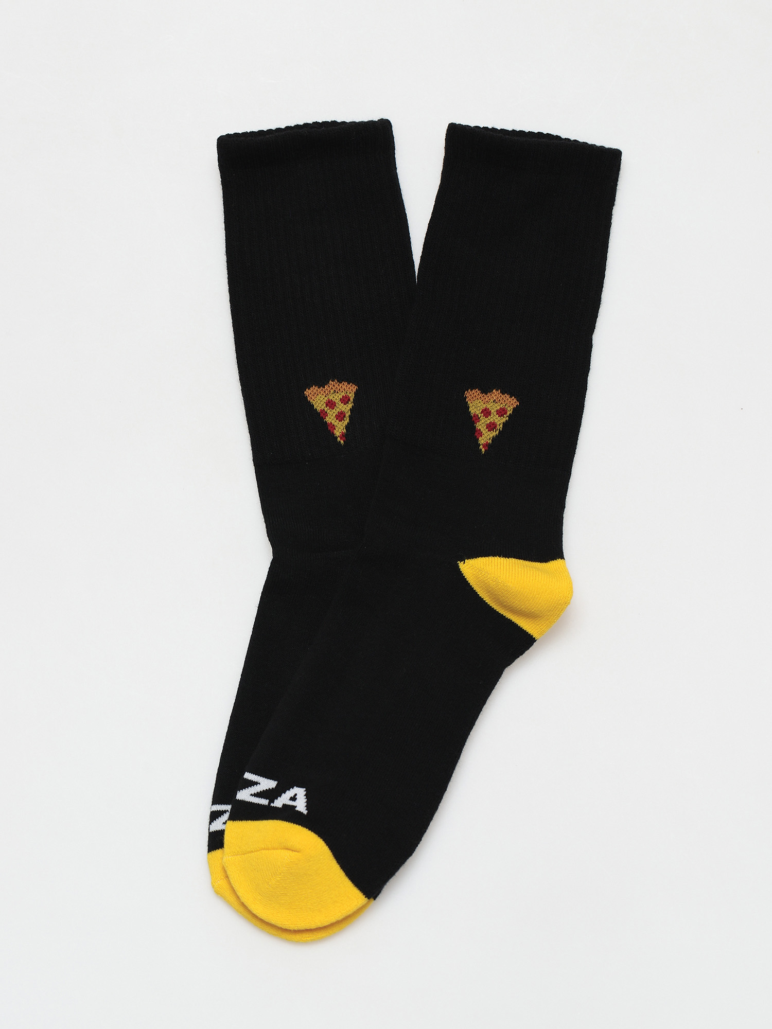 Șosete Pizza Skateboards Emoji (black/yellow)