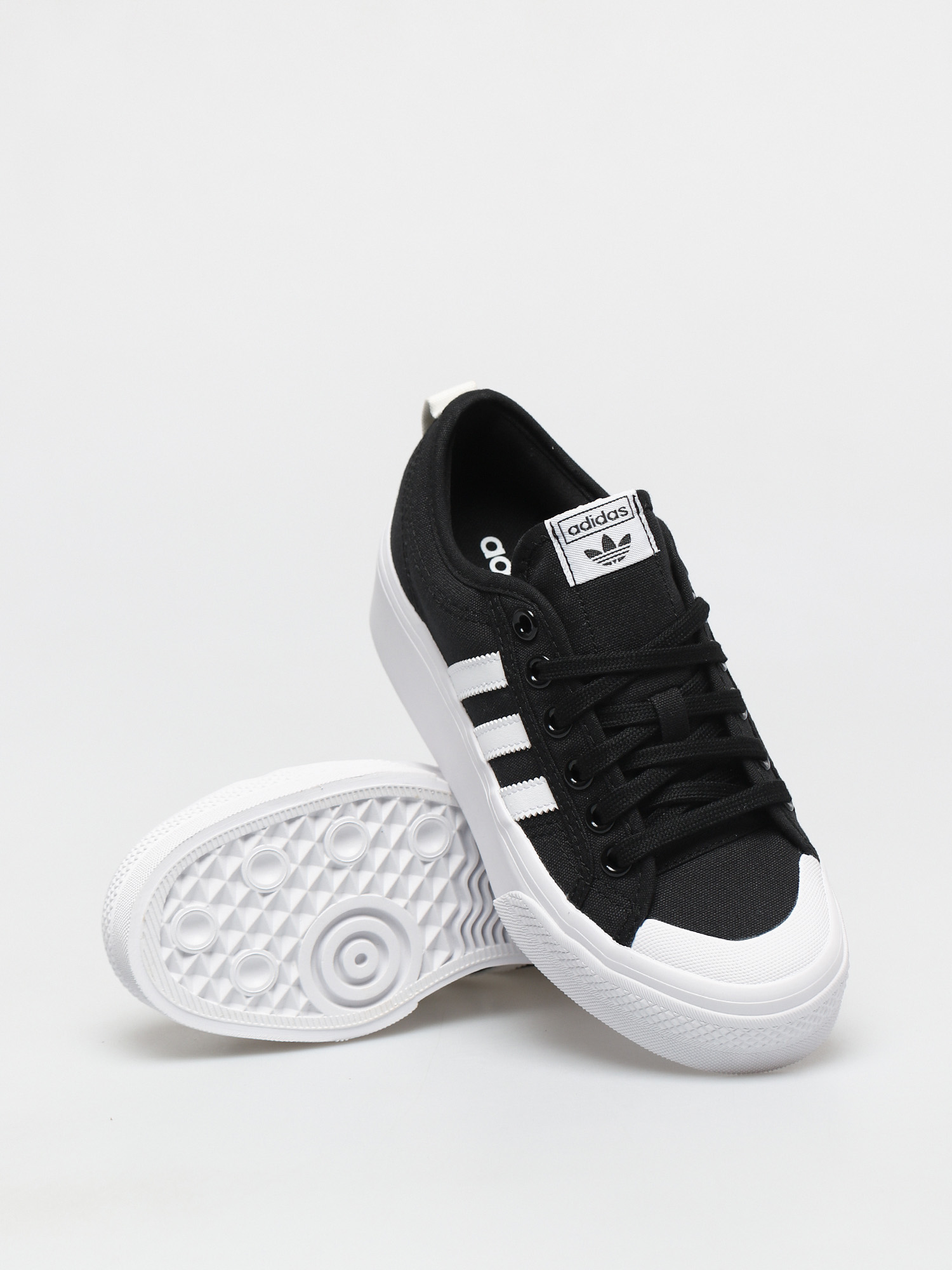 Pantofi adidas Originals Nizza Platform Wmn (cblack/cwhite/cwhite)