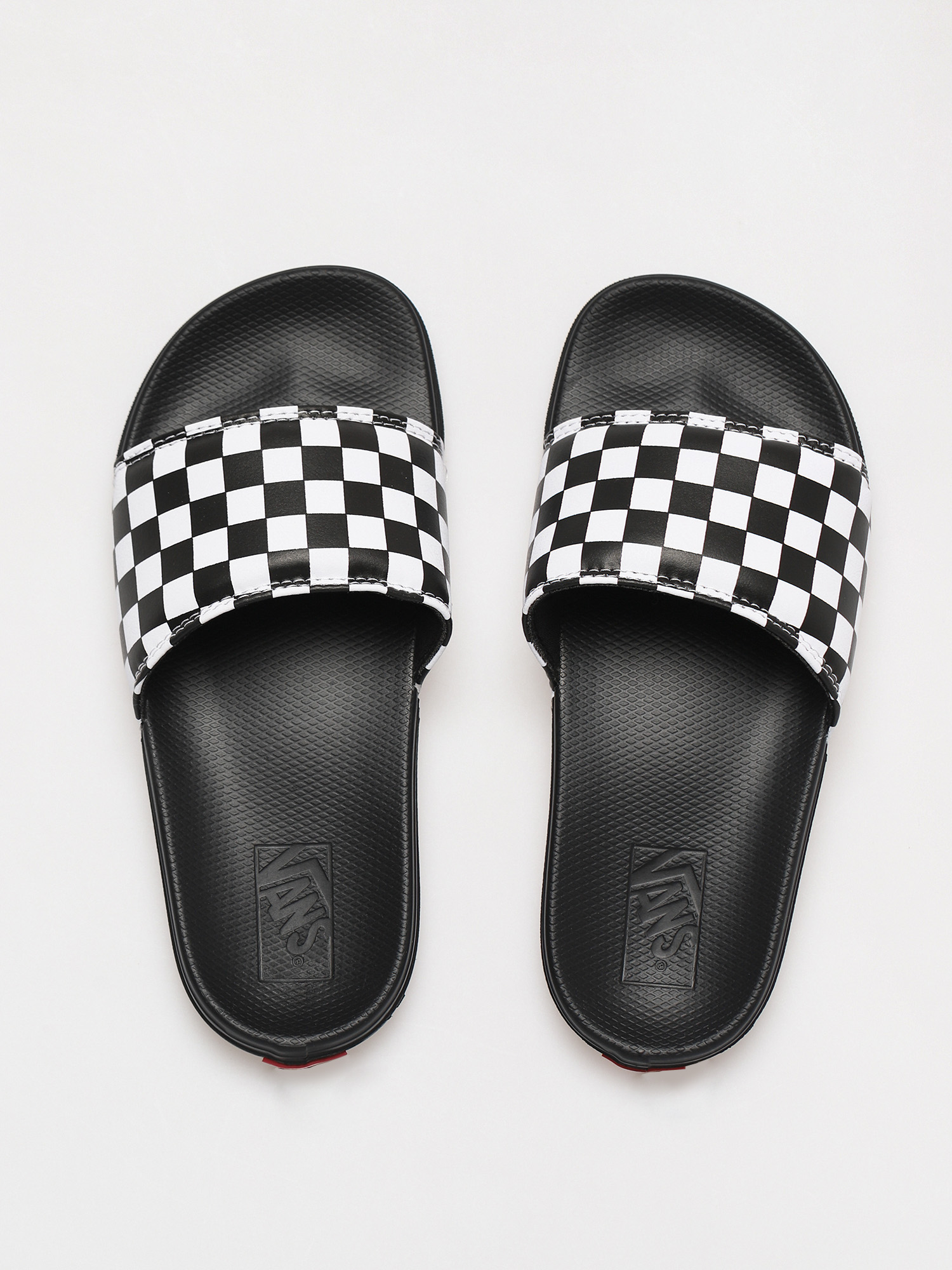 Pantofi Vans La Costa Slide On (checkerboard/truwht/blk)