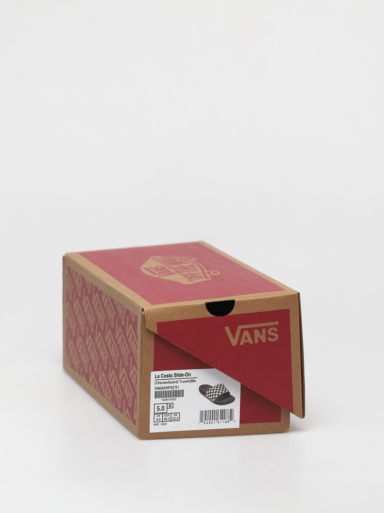 Pantofi Vans La Costa Slide On (checkerboard/truwht/blk)