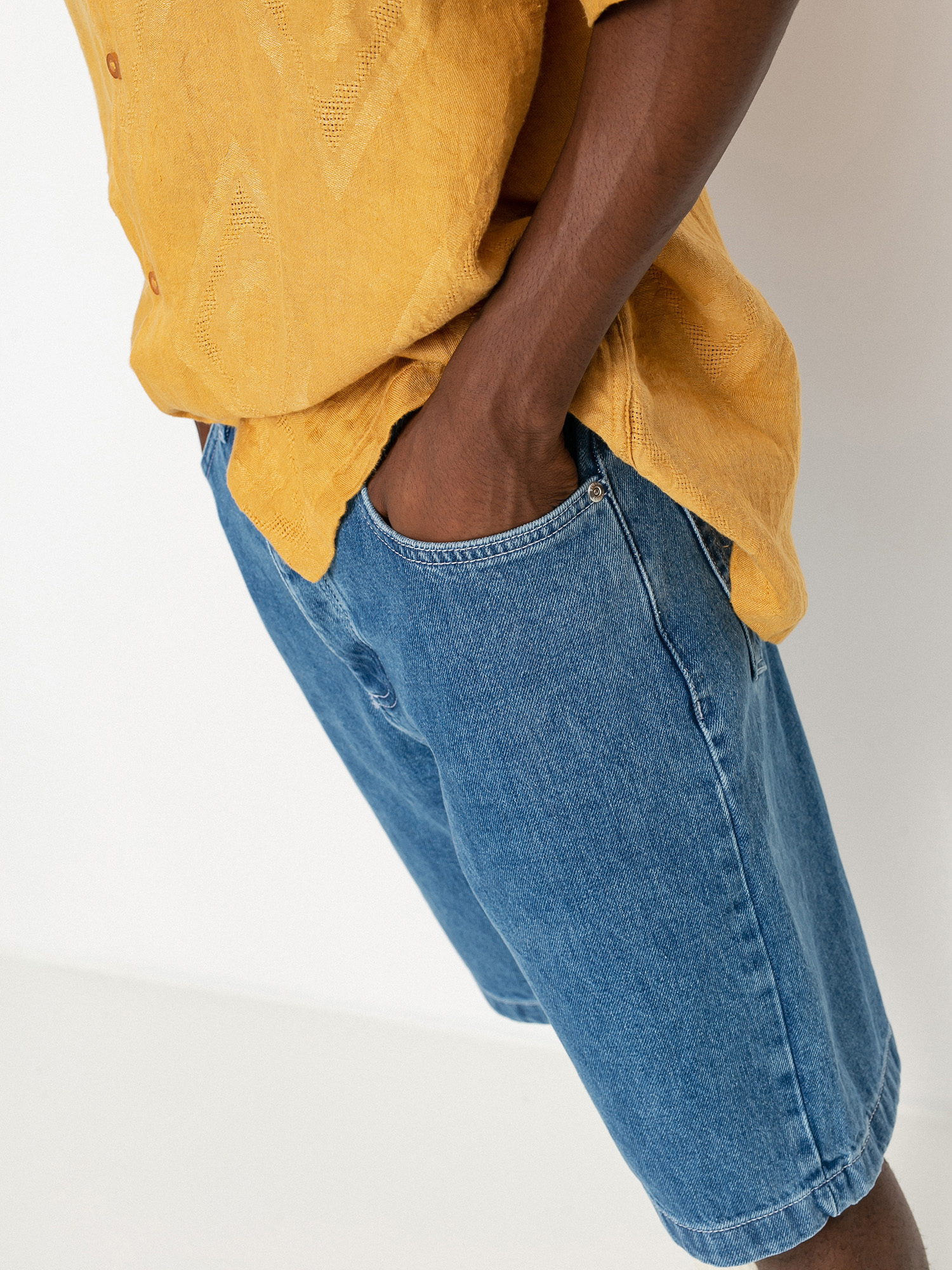 Șort Stussy Denim Big Ol' Jean (blue)