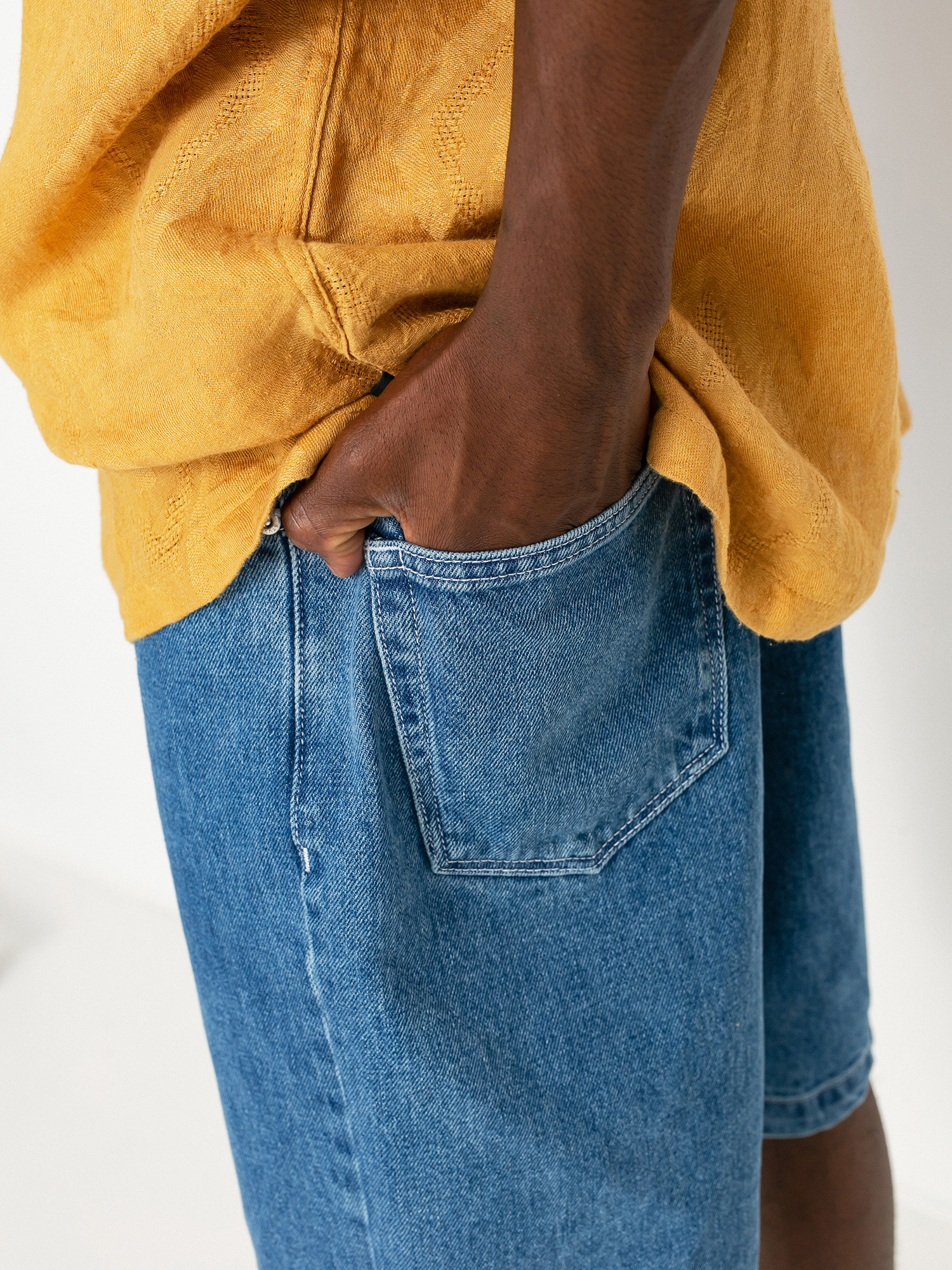 Șort Stussy Denim Big Ol' Jean (blue)