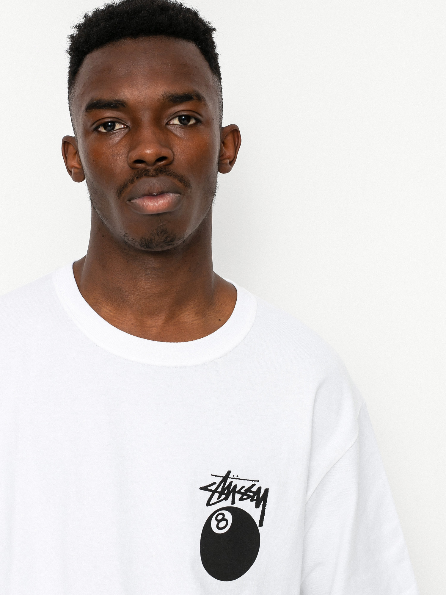 Tricou Stussy 8 Ball (white)