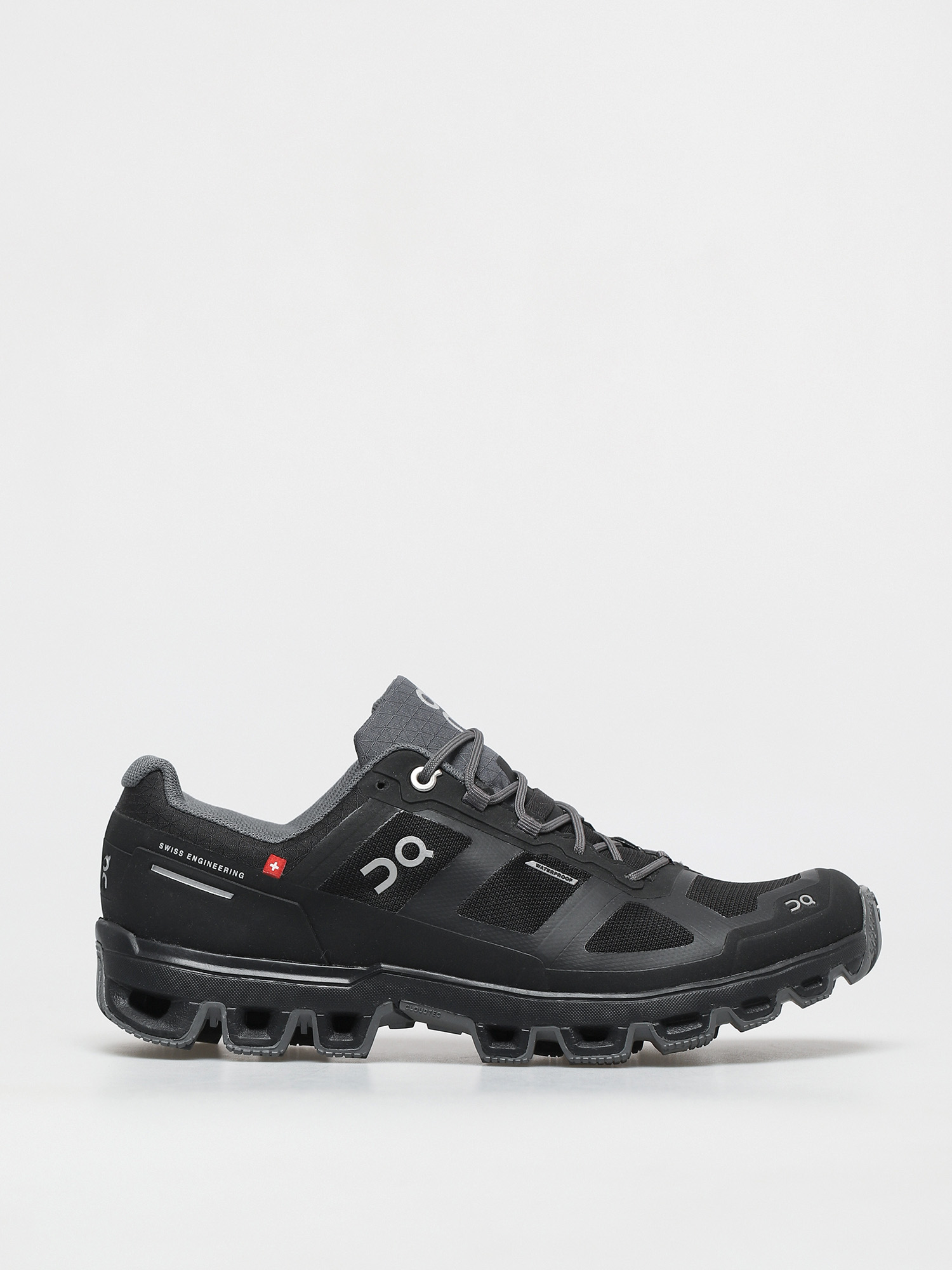 Pantofi de alergare On Running Cloudventure Waterproof (black/graphit)