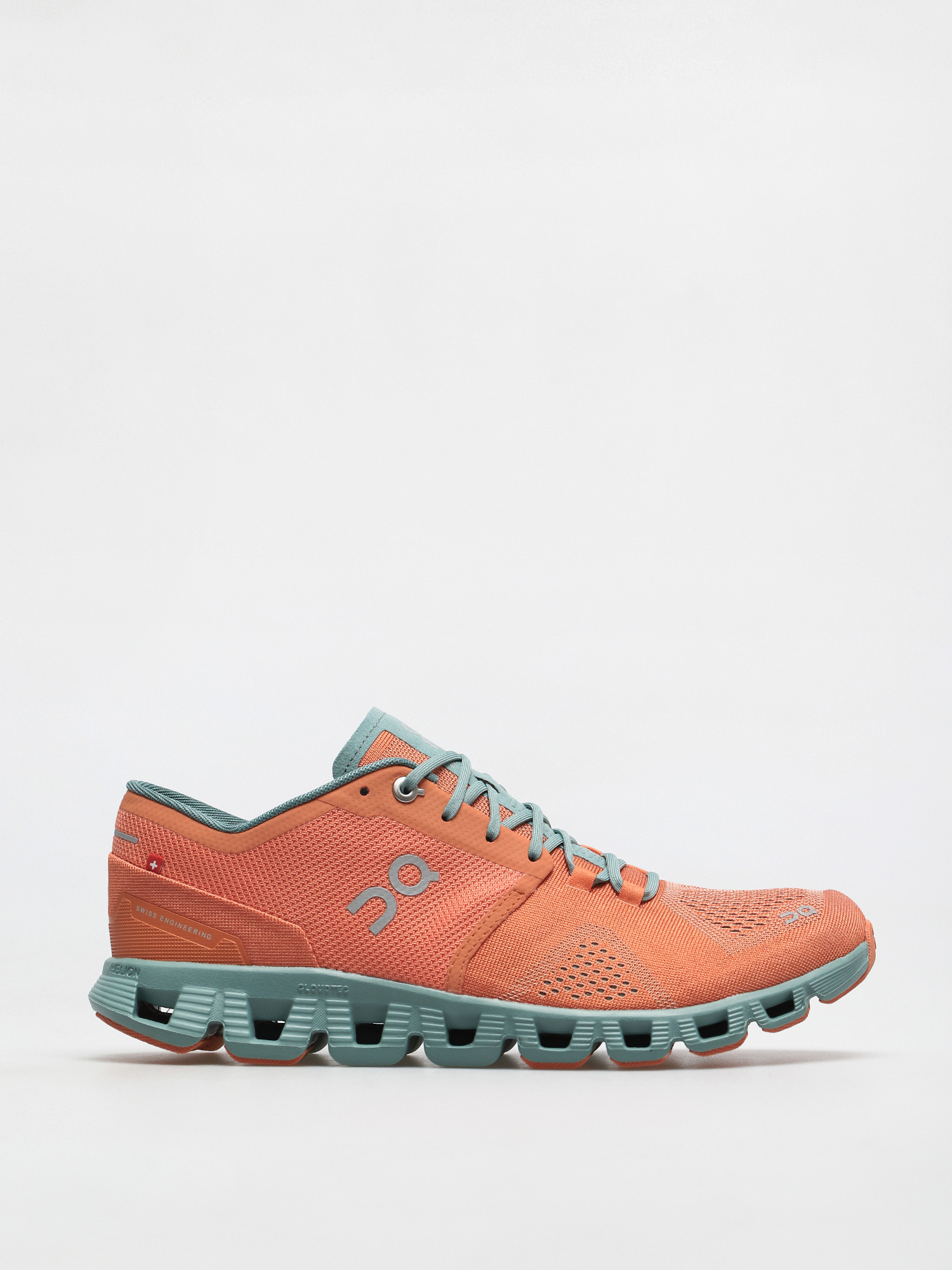 Pantofi de alergare On Running Cloud X (orange/sea)