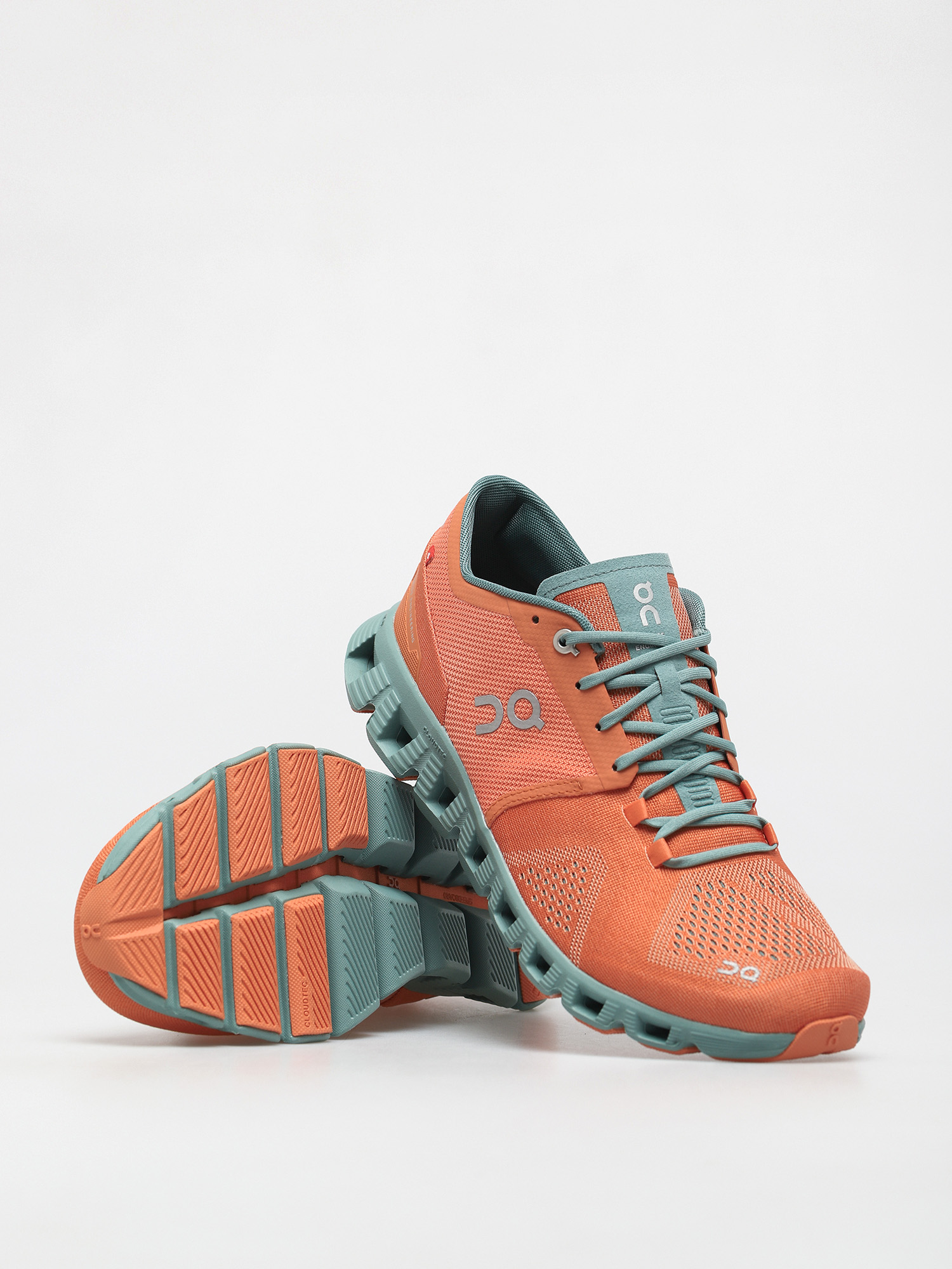 Pantofi de alergare On Running Cloud X (orange/sea)