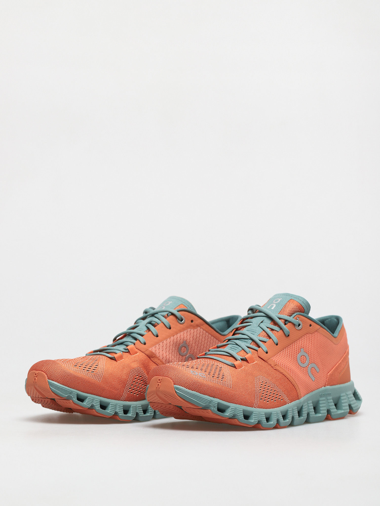 Pantofi de alergare On Running Cloud X (orange/sea)