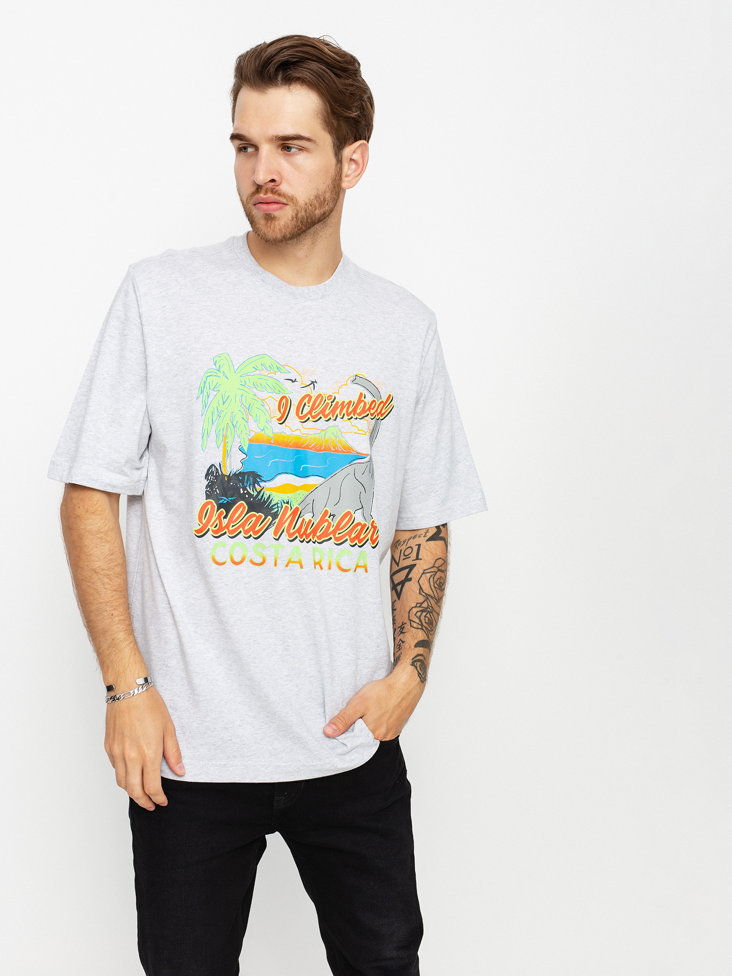 Tricou Reebok X Jurassic Park (isla nu lgreyh)