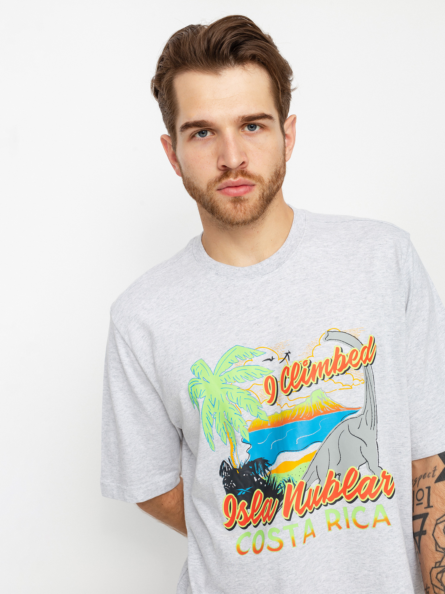 Tricou Reebok X Jurassic Park (isla nu lgreyh)