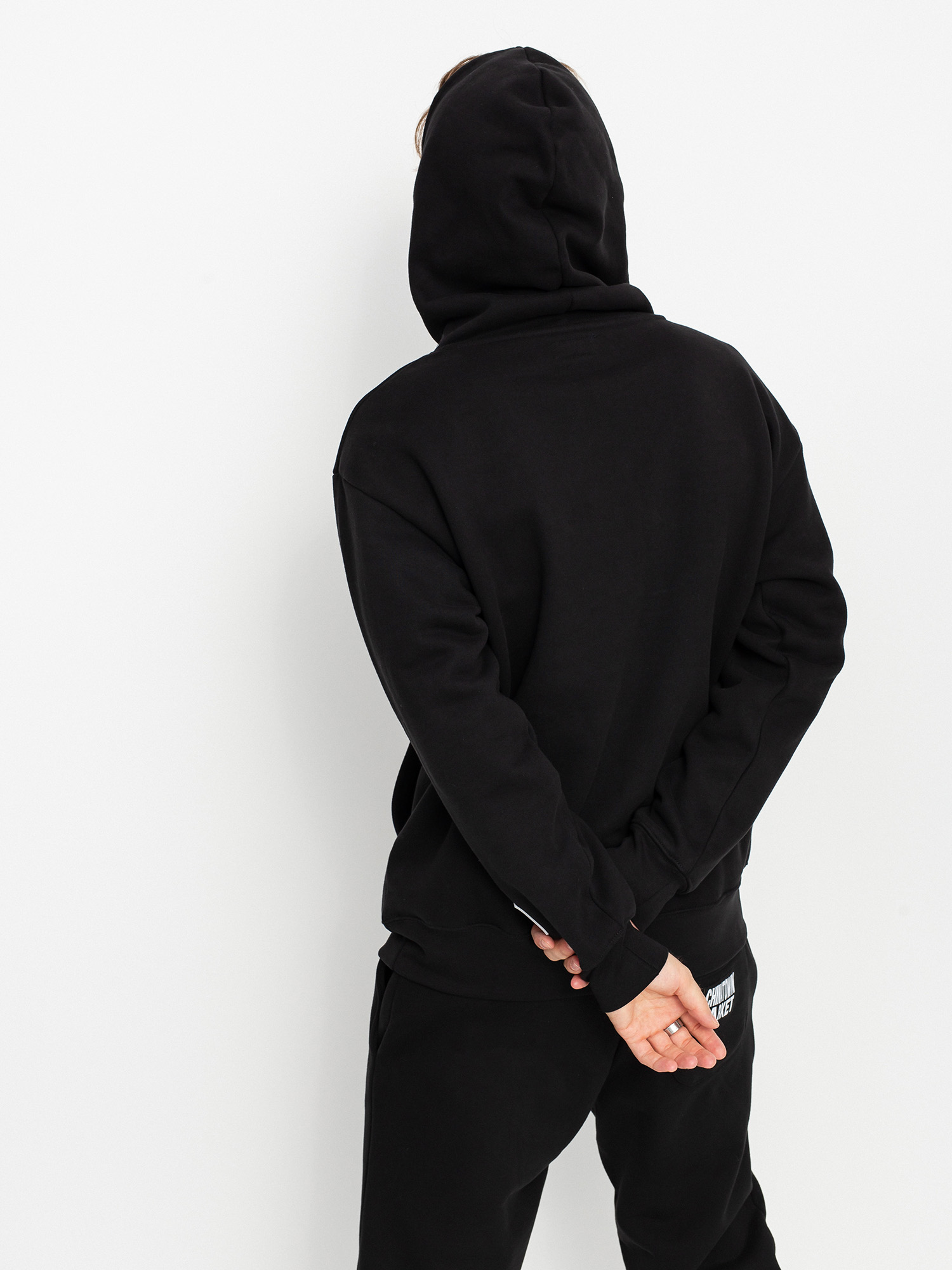 Hanorac cu glugă Chinatown Market Smiley Money Ball HD (black)