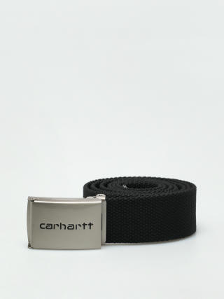 Curea Carhartt WIP Clip Belt Chrome (black)