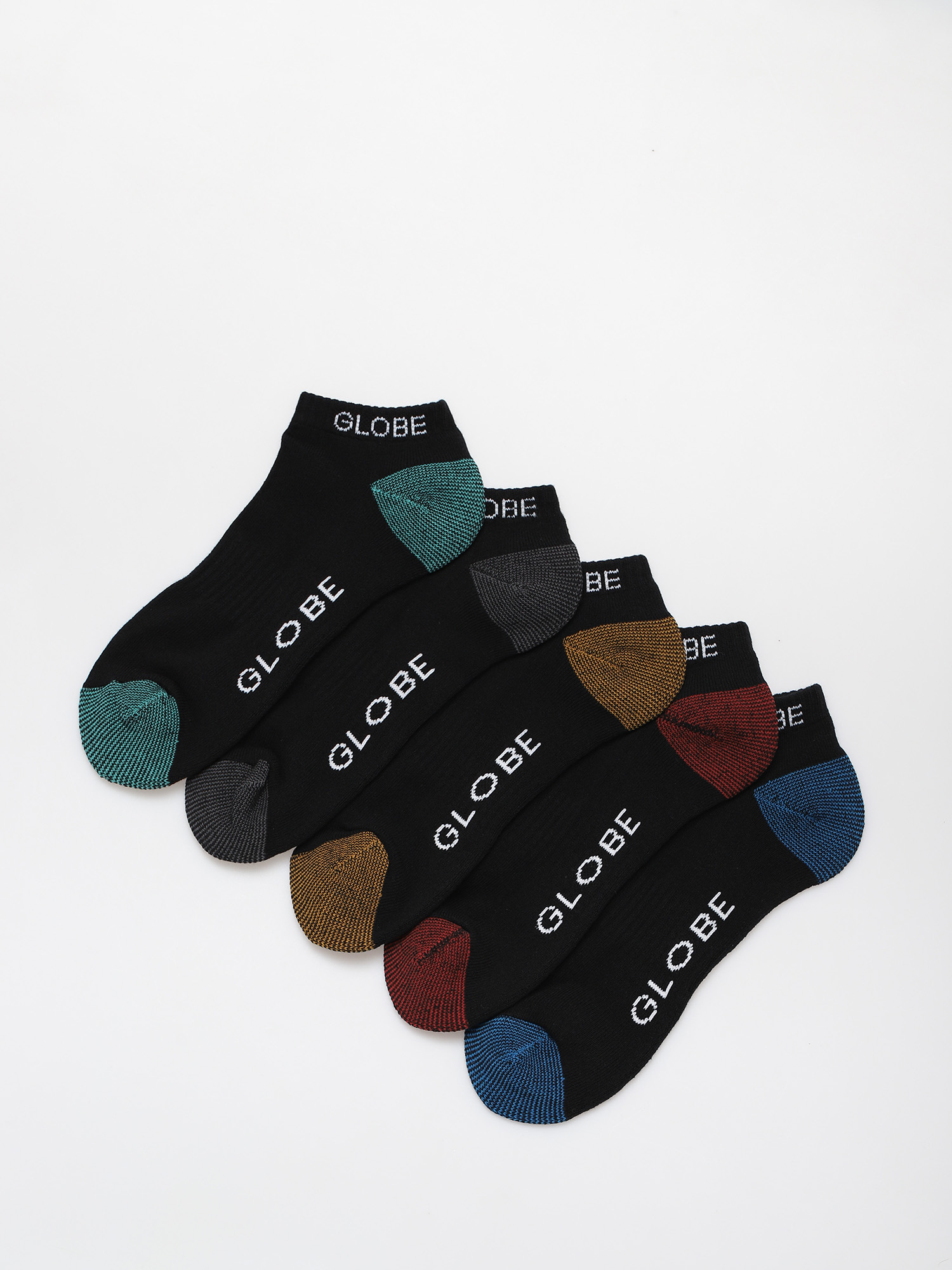 Șosete Globe Ingles Ankle 5 Pack (asst.)