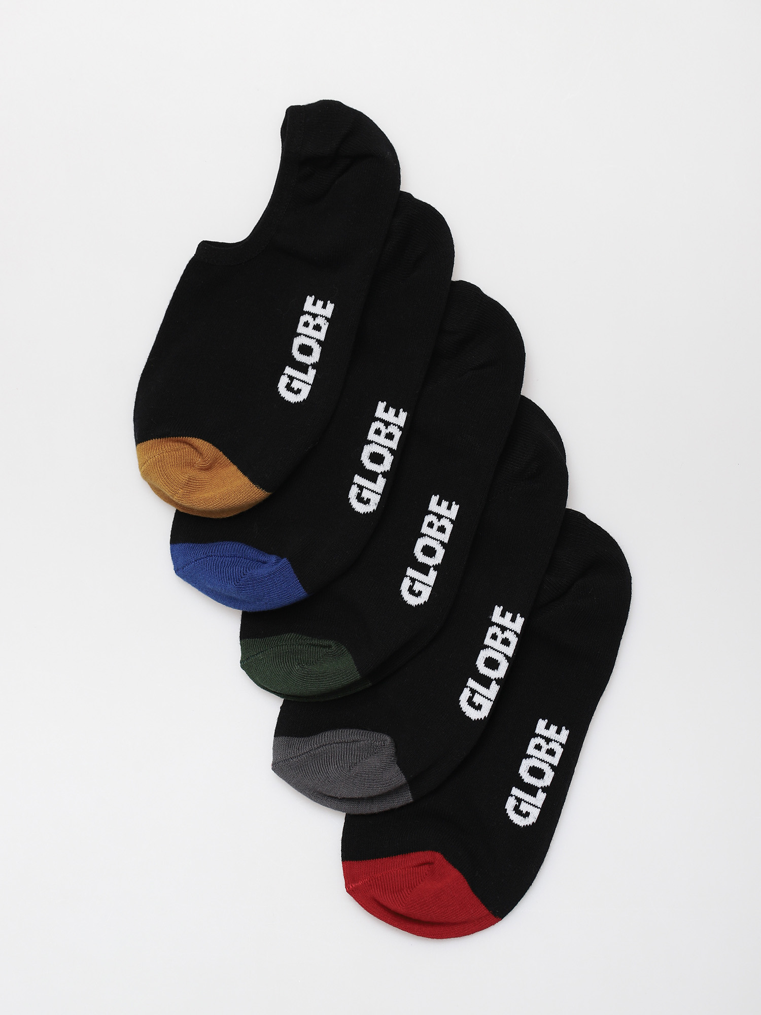 Șosete Globe Dip Invisible 5 Pack (assorted)