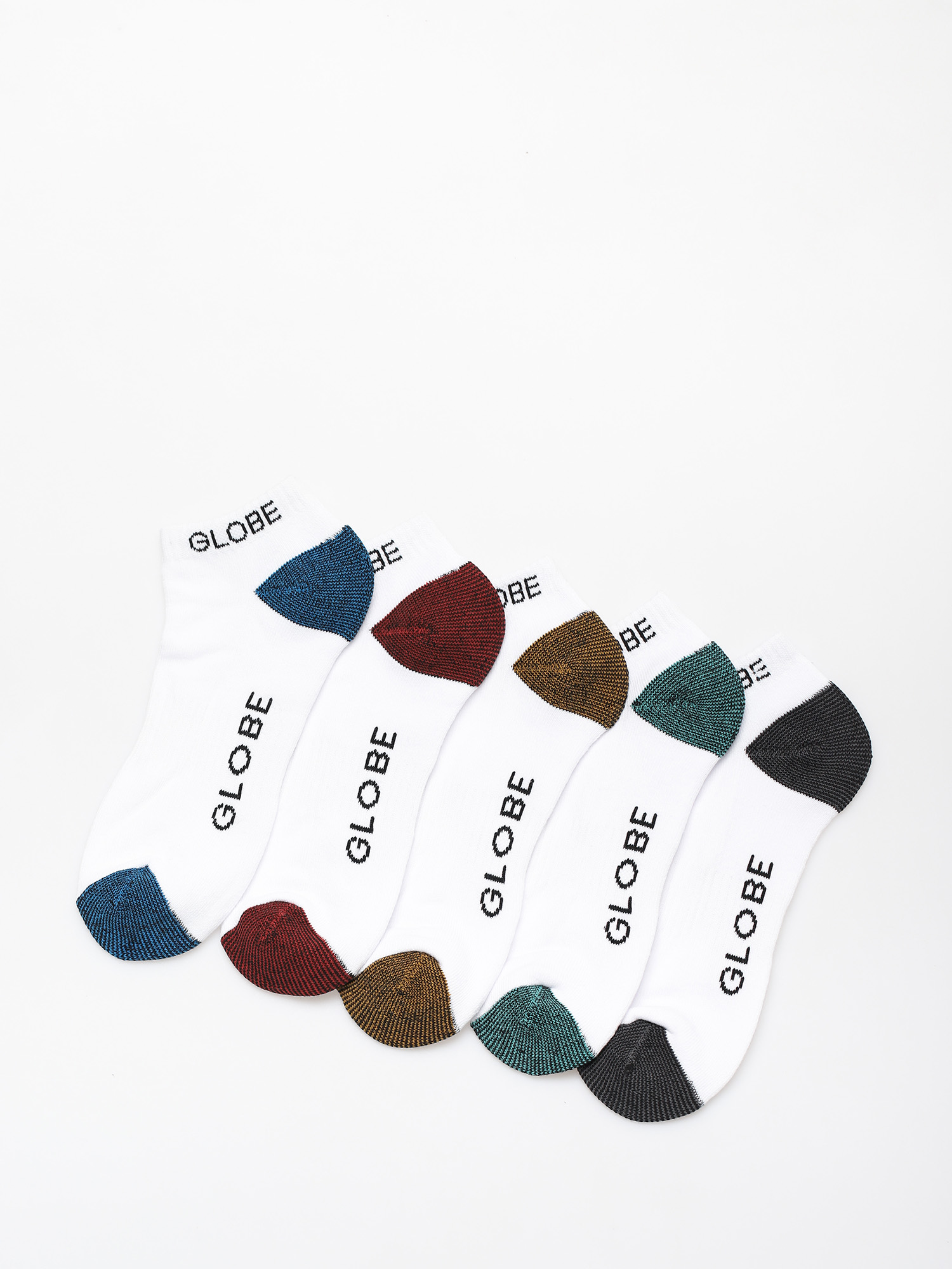 Șosete Globe Ingles Ankle 5 Pack (white)