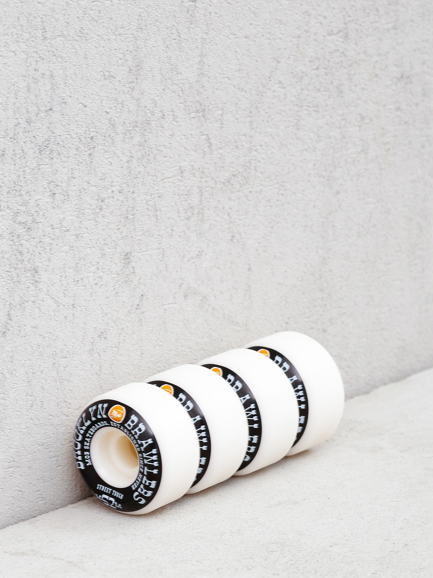 Mob Skateboards Role Brooklyn Brawlers (white/black/orange)