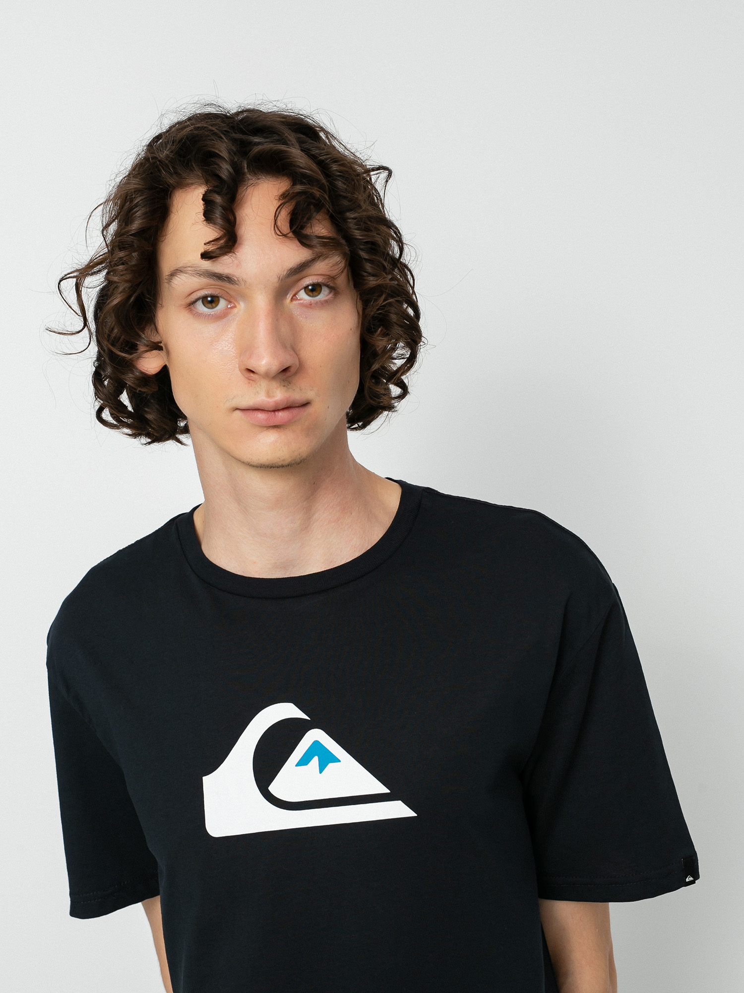 Tricou Quiksilver Comp Logo (black)