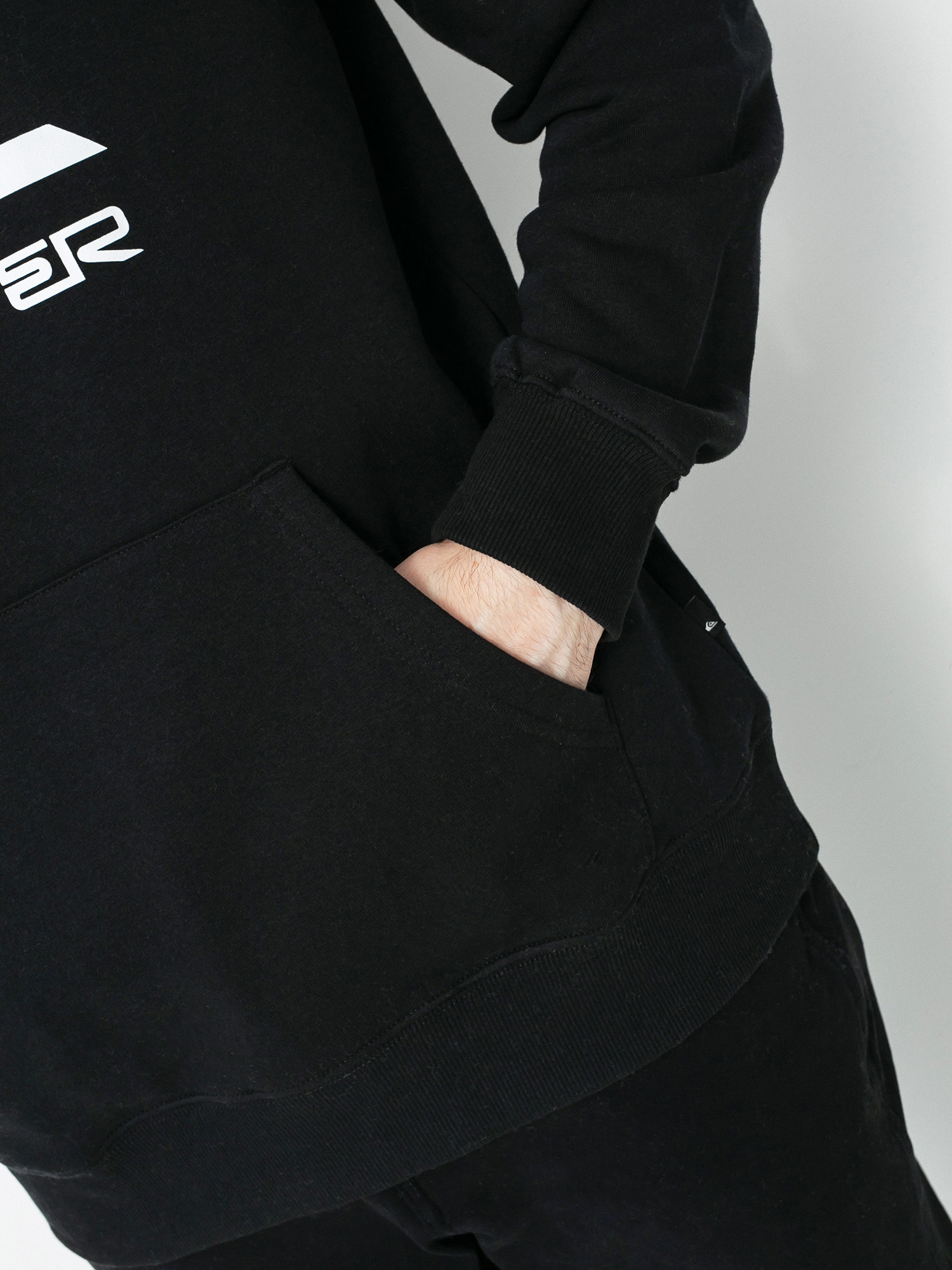 Hanorac cu glugă Quiksilver Big Logo HD (black)