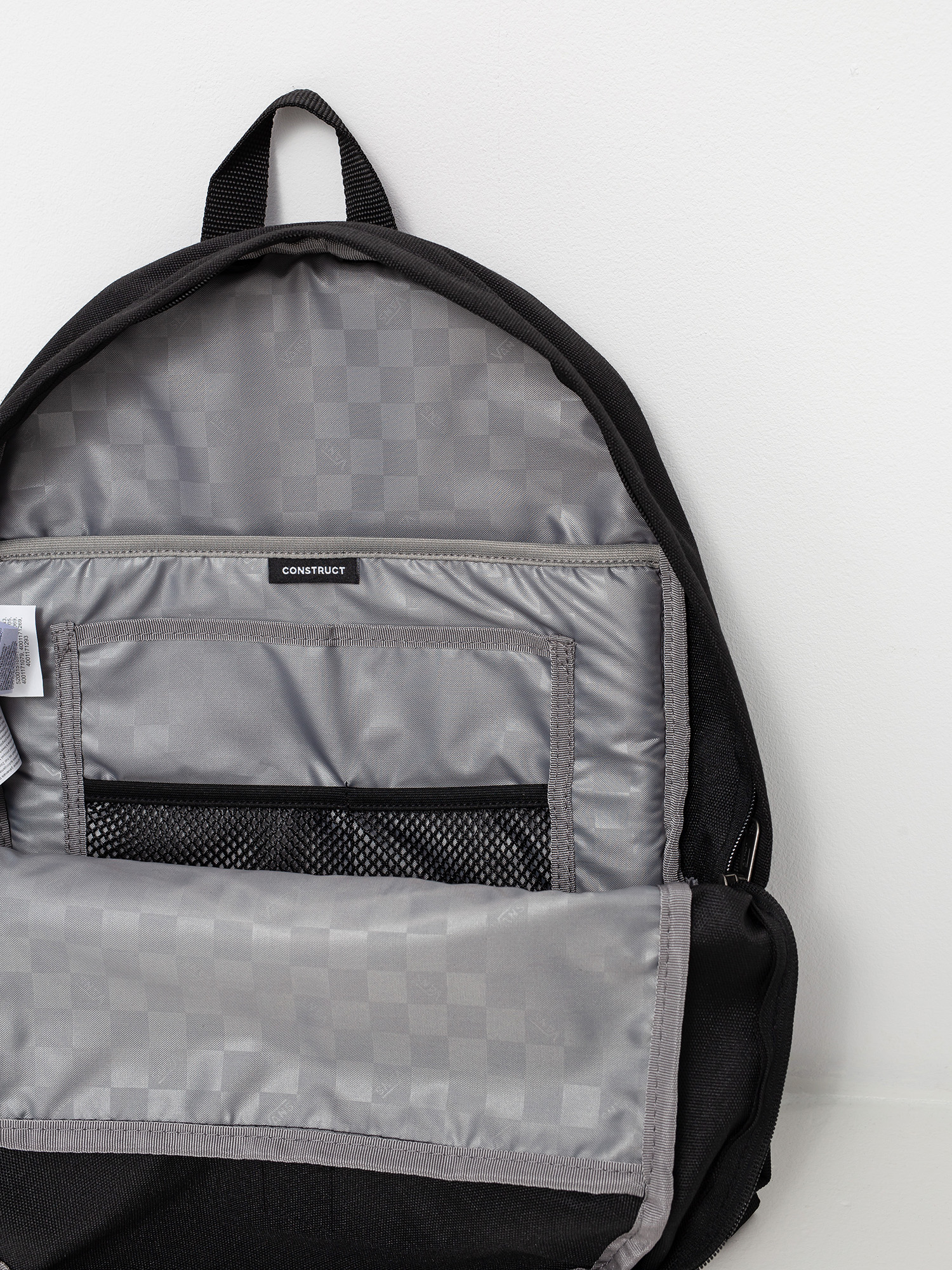 Rucsac Vans Construct Skool (black/white)