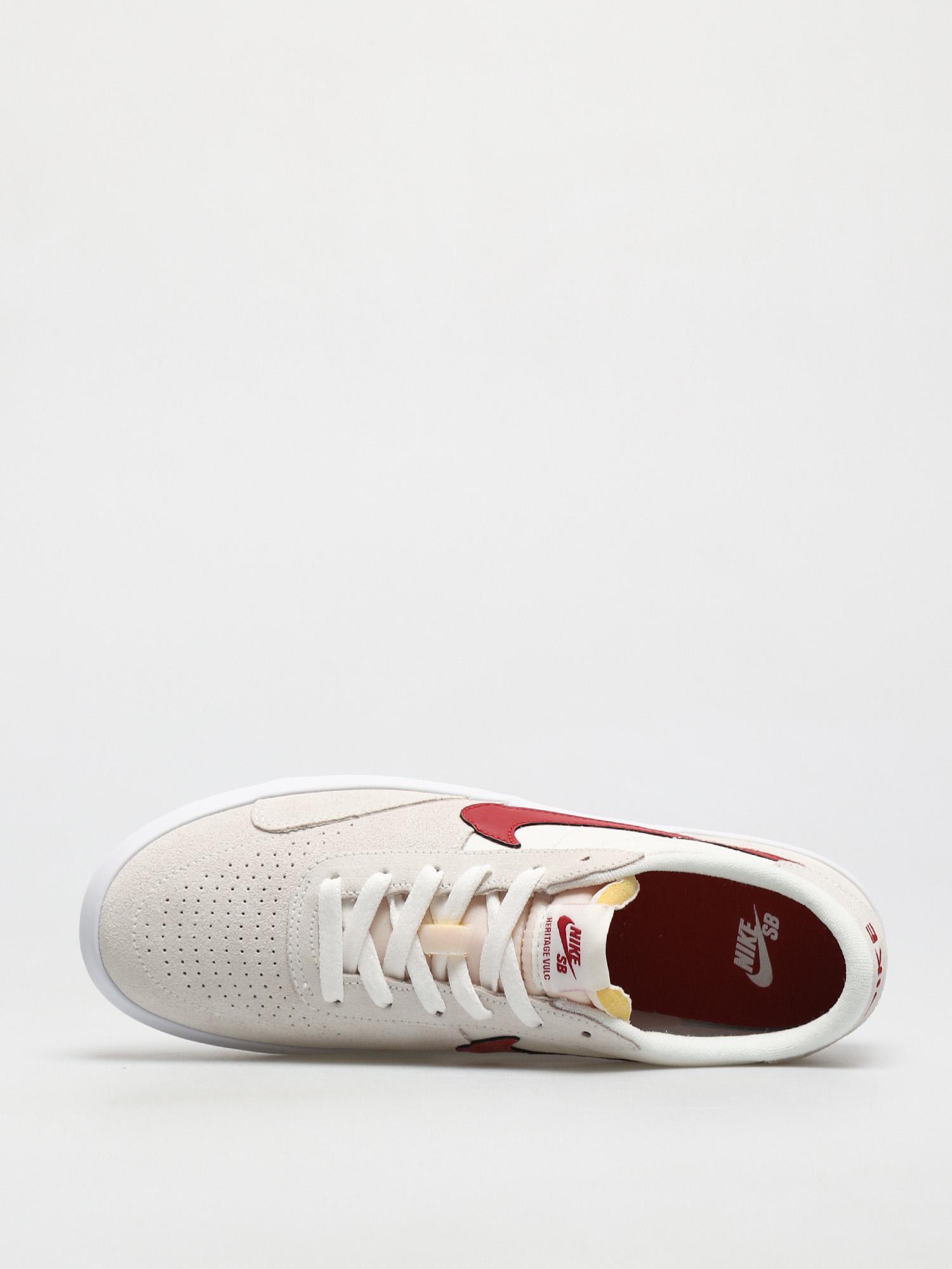 Pantofi Nike SB Heritage Vulc (summit white/gym red summit white white)