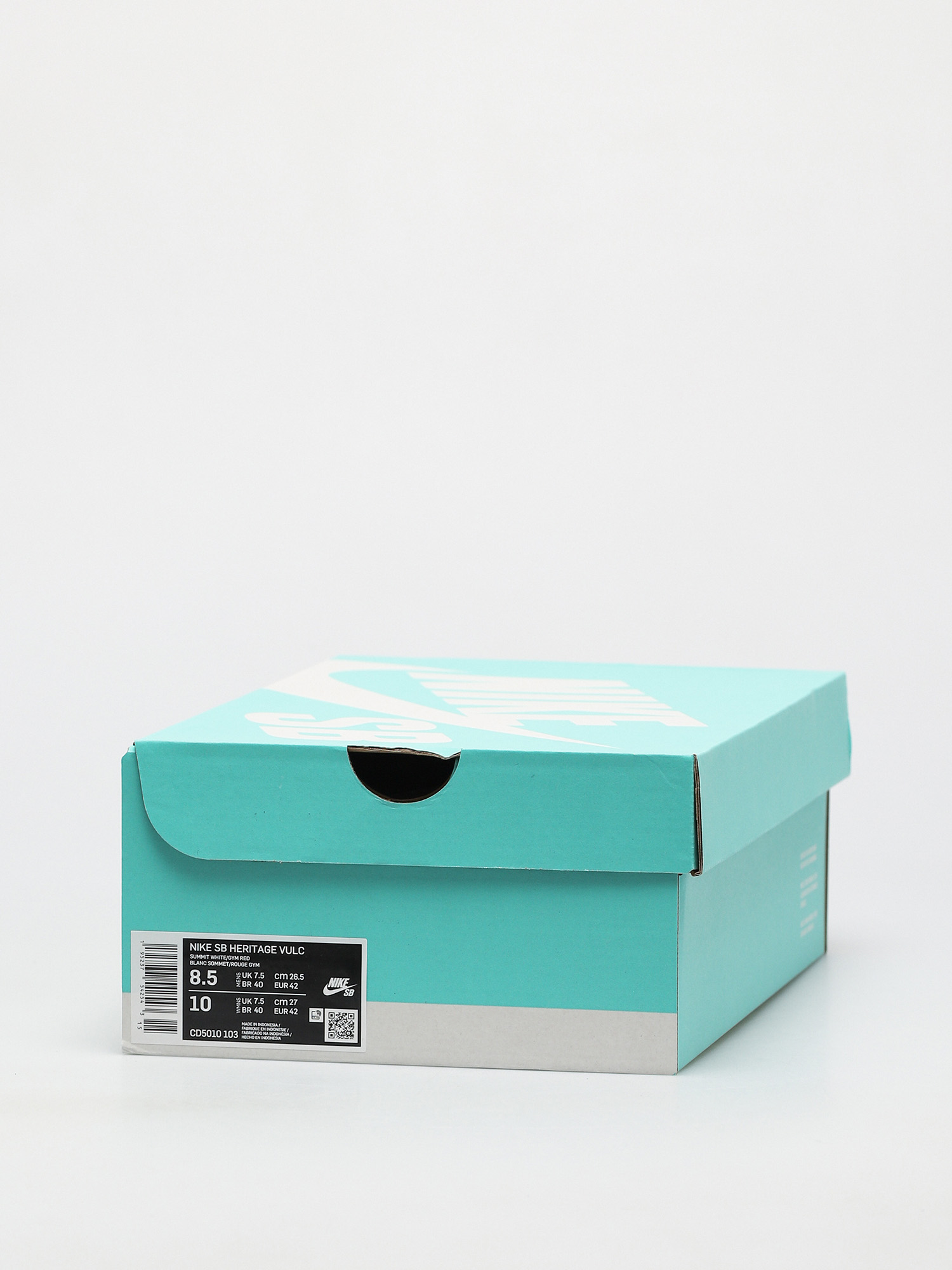 Pantofi Nike SB Heritage Vulc (summit white/gym red summit white white)