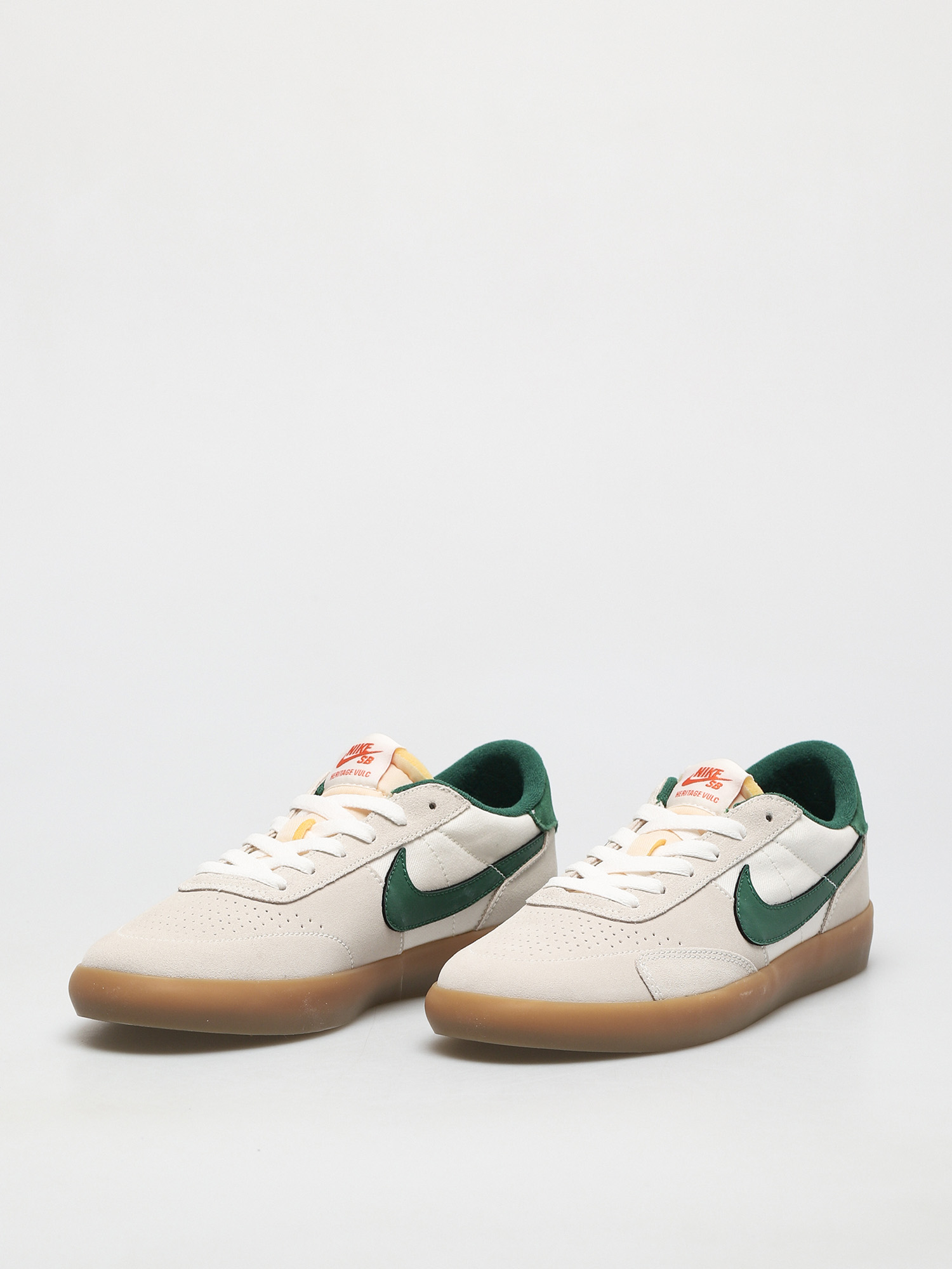 Pantofi Nike SB Heritage Vulc (sail/gorge green sail safety orange)