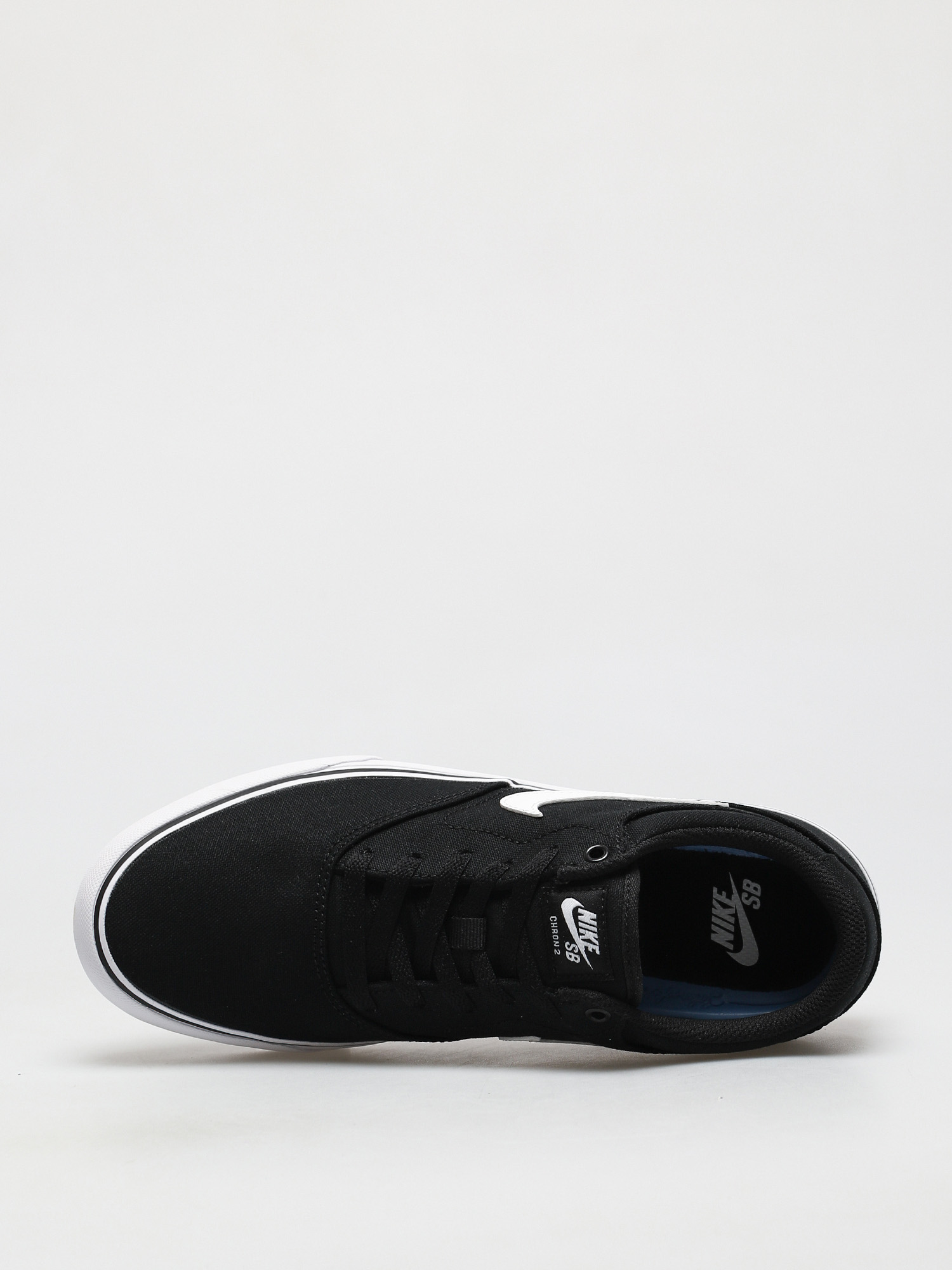 Pantofi Nike SB Chron 2 Canvas (black/white black)