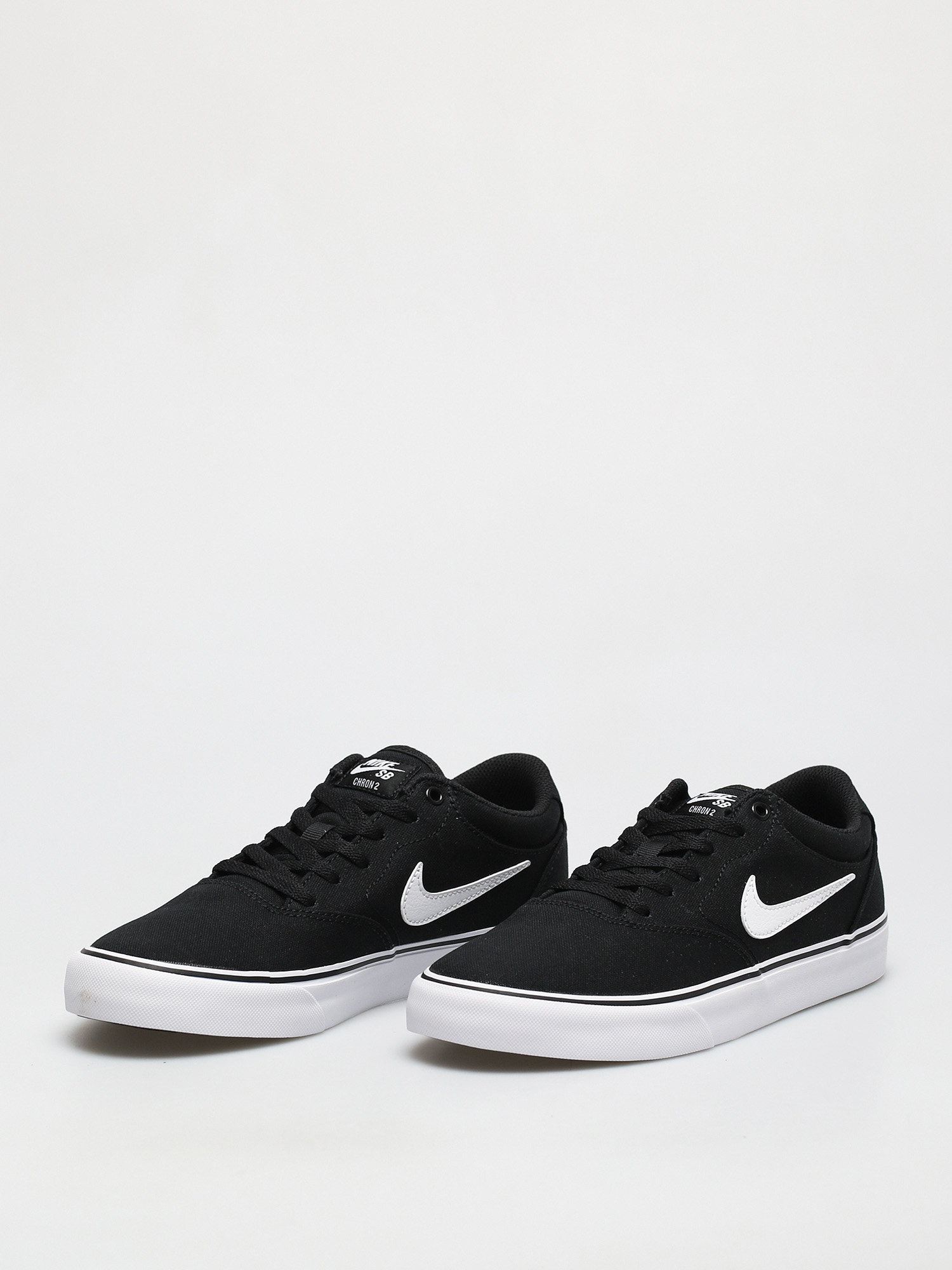 Pantofi Nike SB Chron 2 Canvas (black/white black)