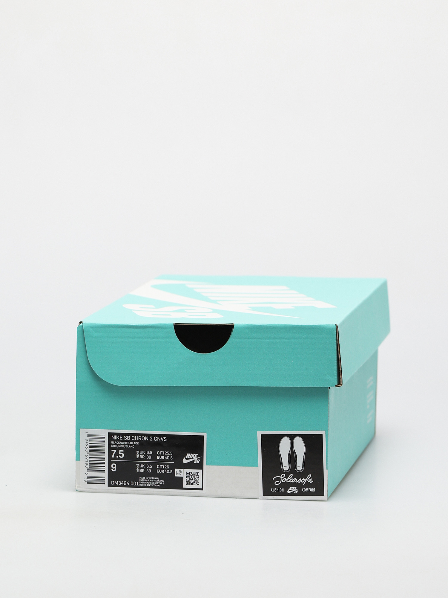 Pantofi Nike SB Chron 2 Canvas (black/white black)