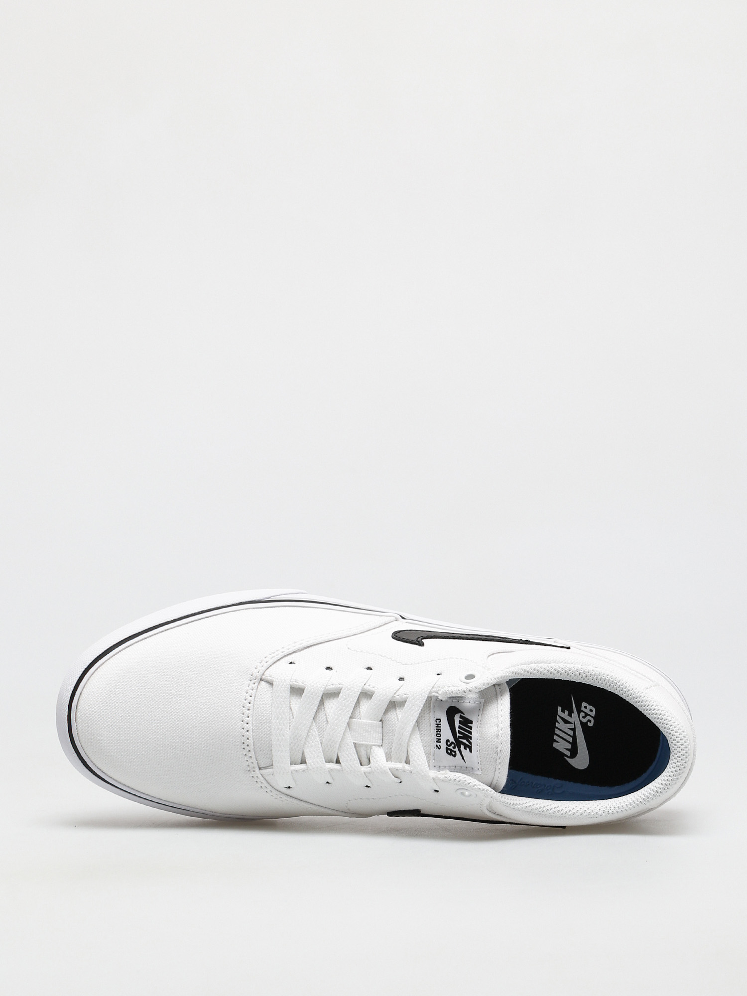 Pantofi Nike SB Chron 2 Canvas (white/black white)