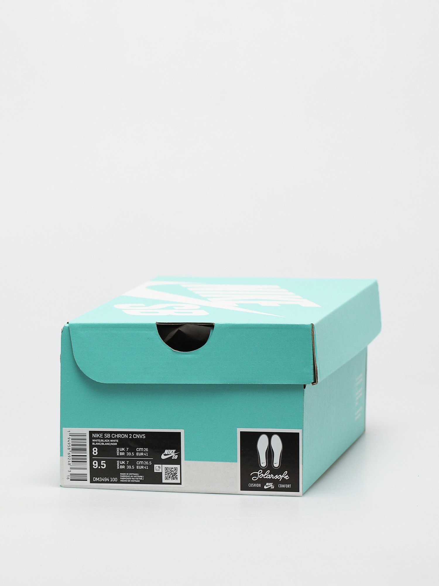 Pantofi Nike SB Chron 2 Canvas (white/black white)