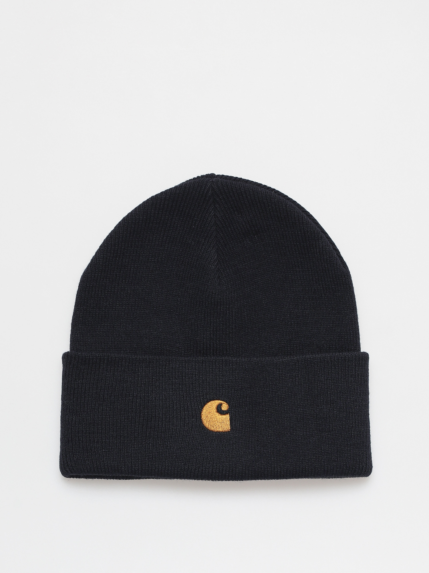 Căciulă Carhartt WIP Chase (dark navy/gold)