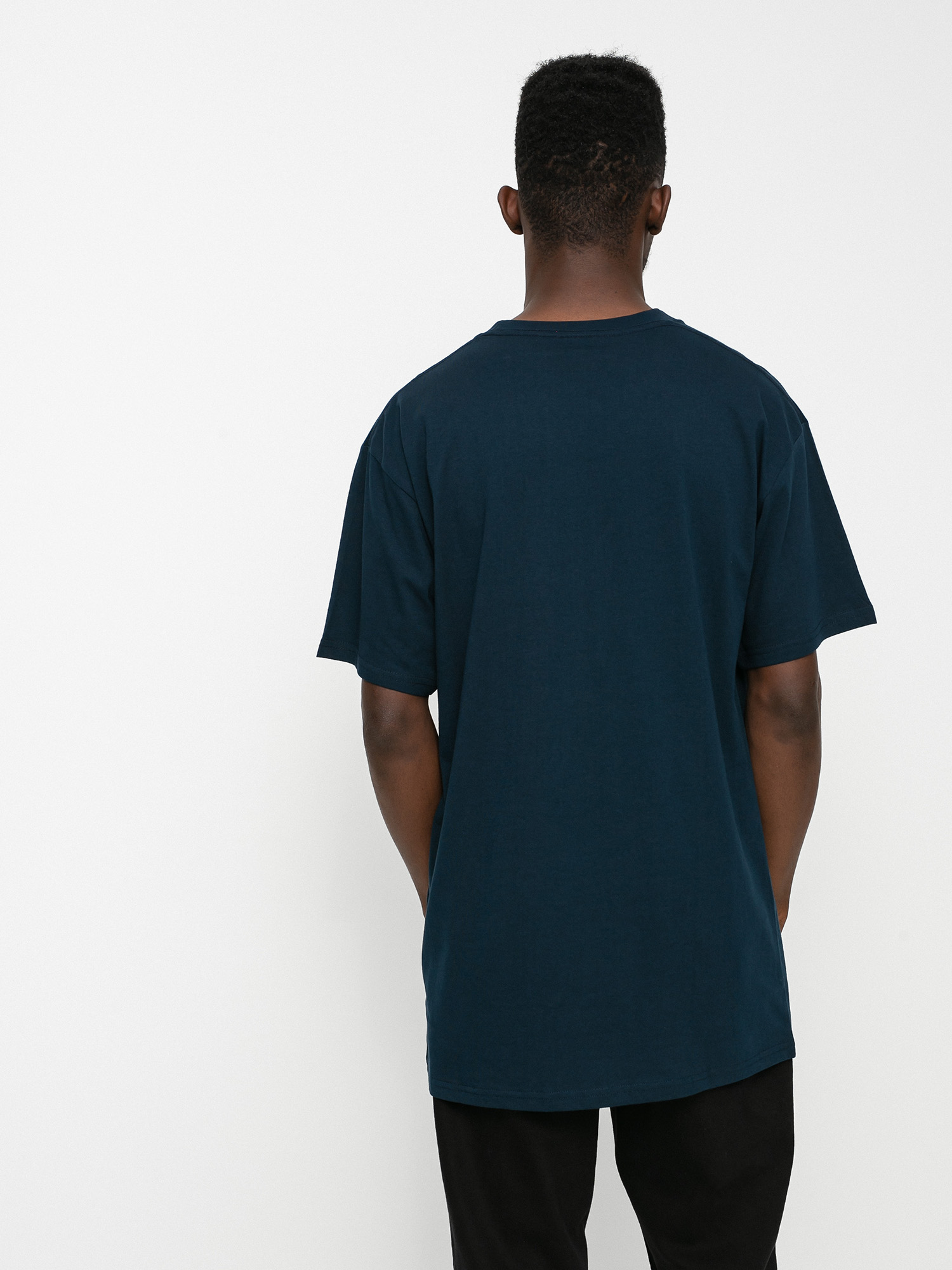 Tricou Vans Left Chest Logo (navy/white)
