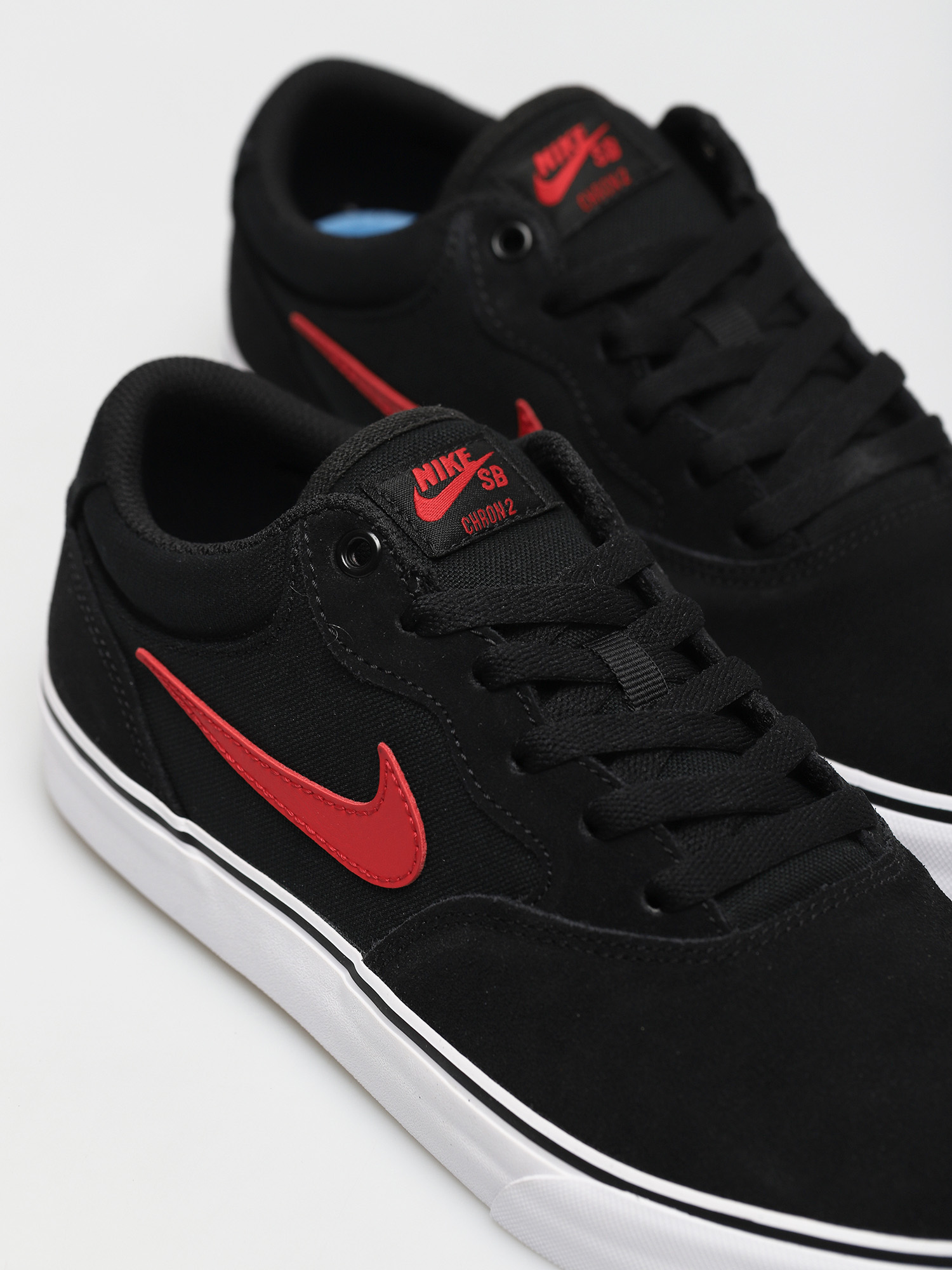 Pantofi Nike SB Chron 2 (black/university red black white)