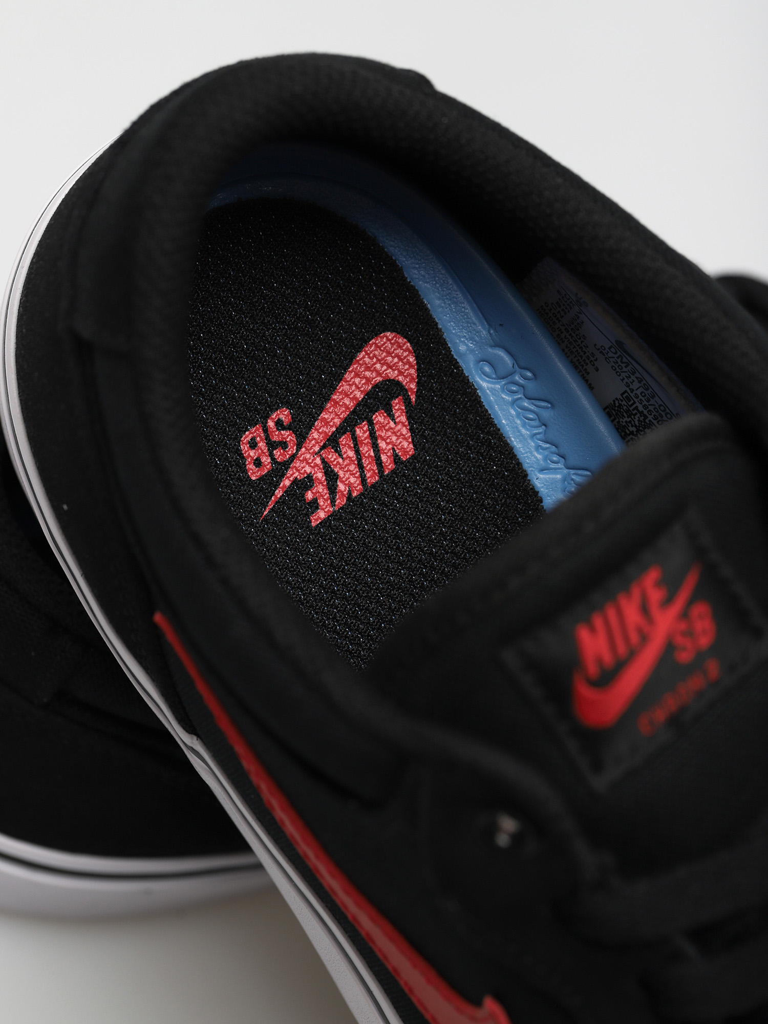 Pantofi Nike SB Chron 2 (black/university red black white)