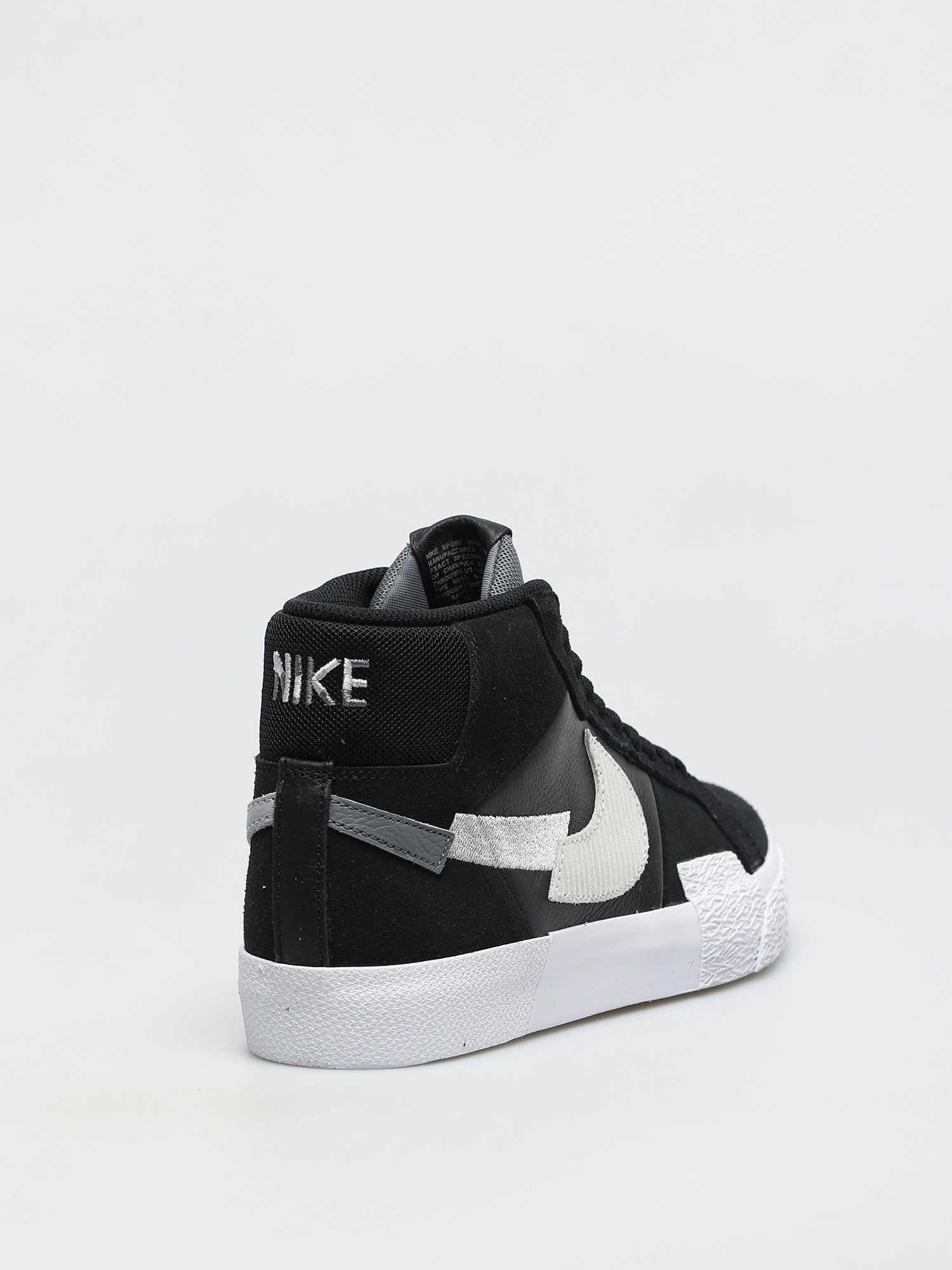 Pantofi Nike SB Zoom Blazer Mid Premium (black/white wolf grey cool grey)