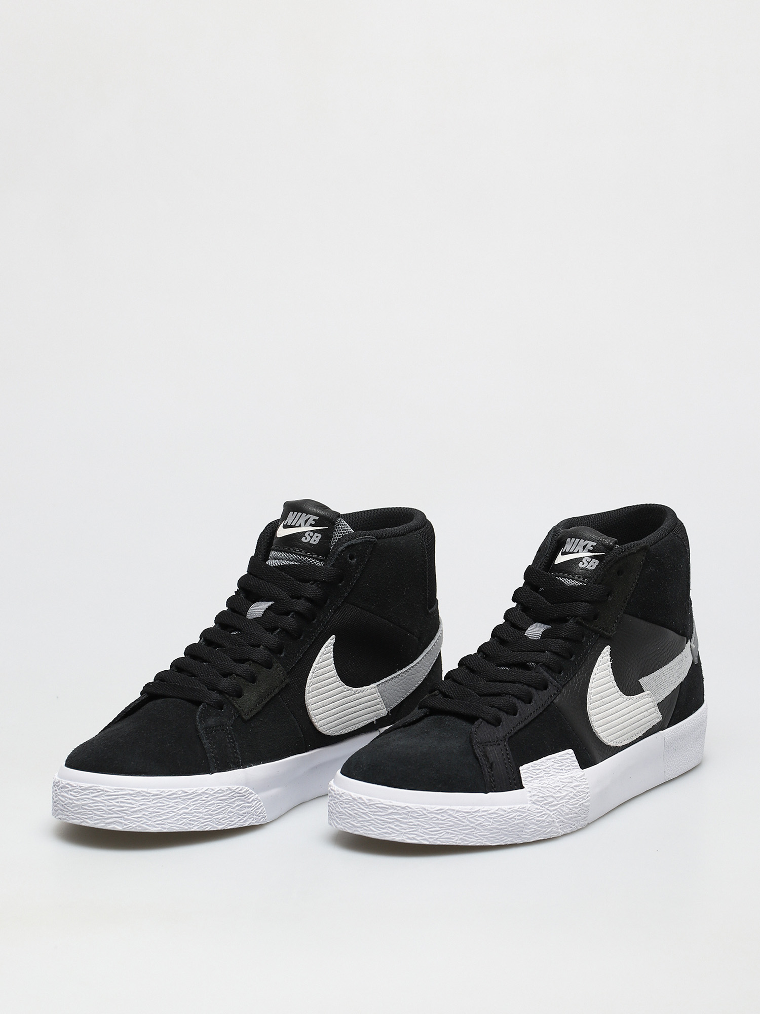 Pantofi Nike SB Zoom Blazer Mid Premium (black/white wolf grey cool grey)