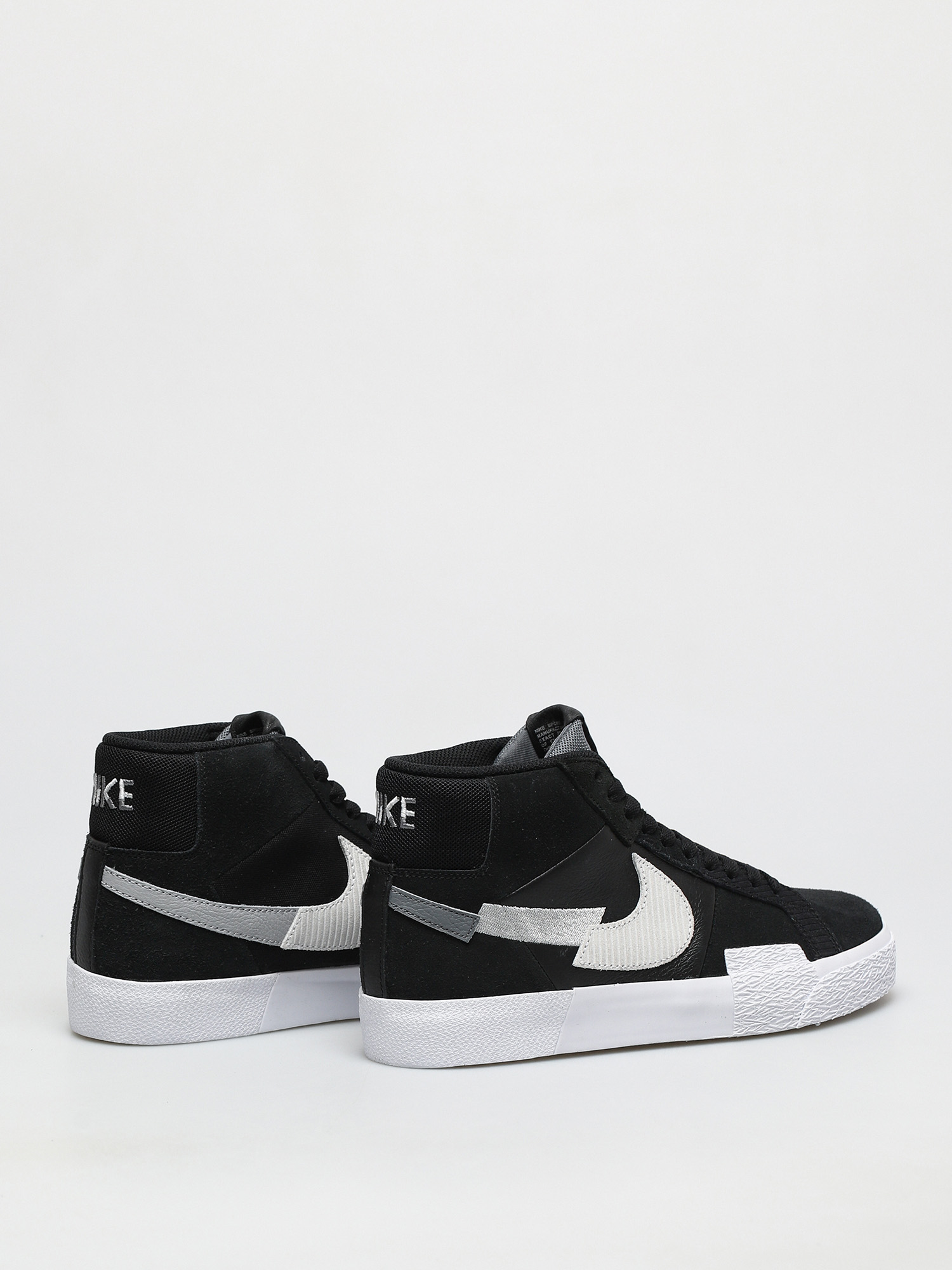 Pantofi Nike SB Zoom Blazer Mid Premium (black/white wolf grey cool grey)