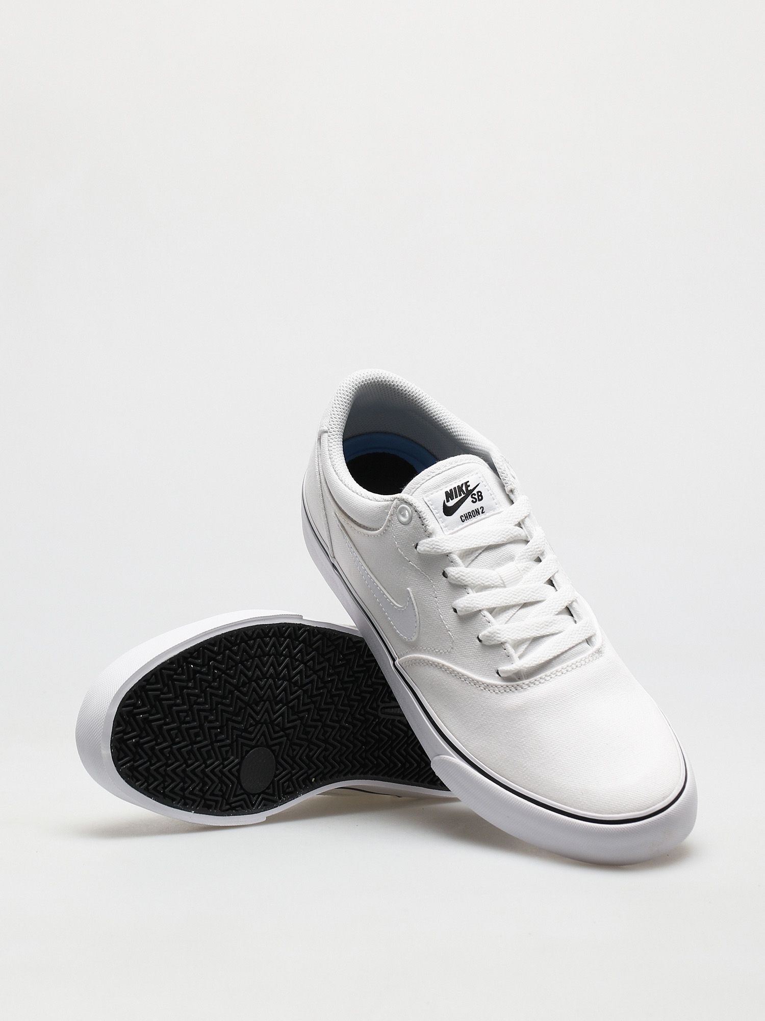 Pantofi Nike SB Chron 2 Canvas (white/white white)