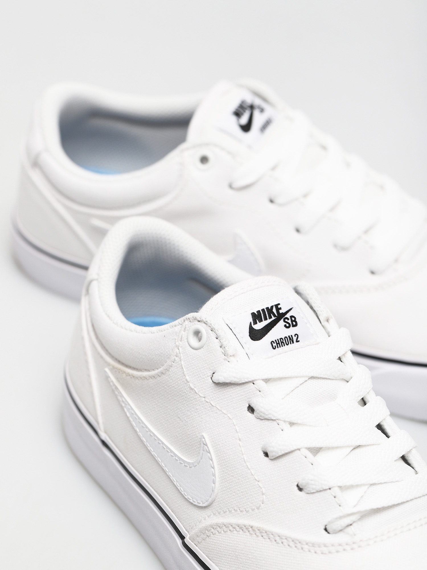 Pantofi Nike SB Chron 2 Canvas (white/white white)