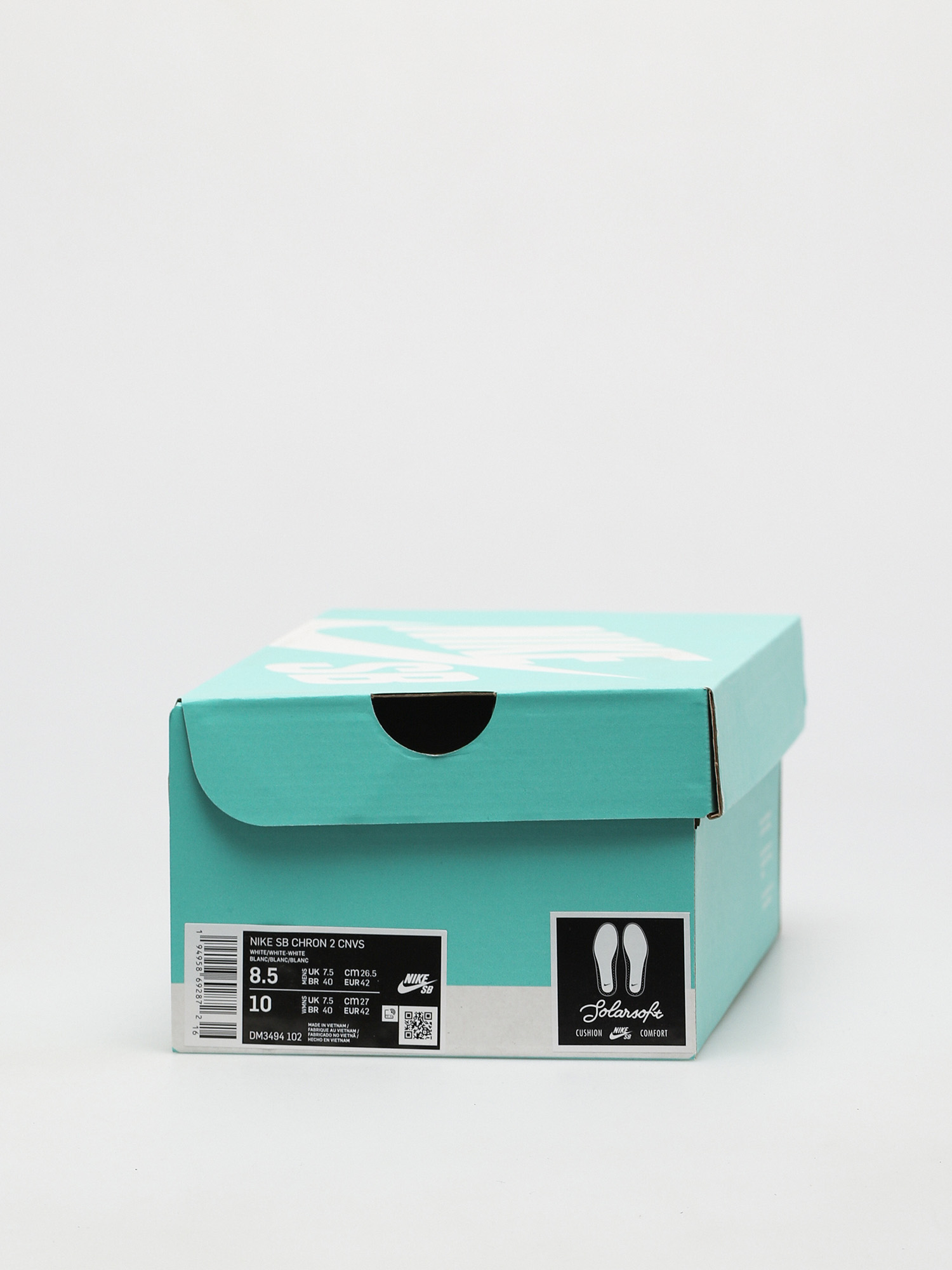 Pantofi Nike SB Chron 2 Canvas (white/white white)