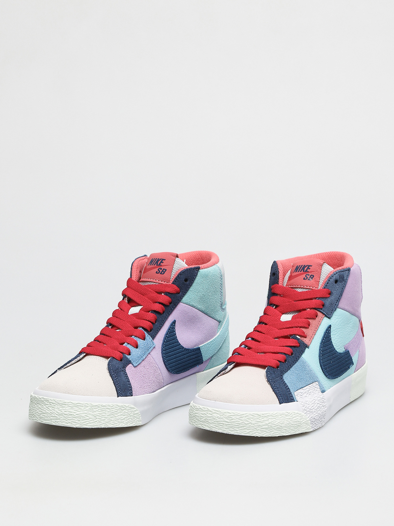 Pantofi Nike SB Zoom Blazer Mid Premium (lilac/court blue copa dutch blue)