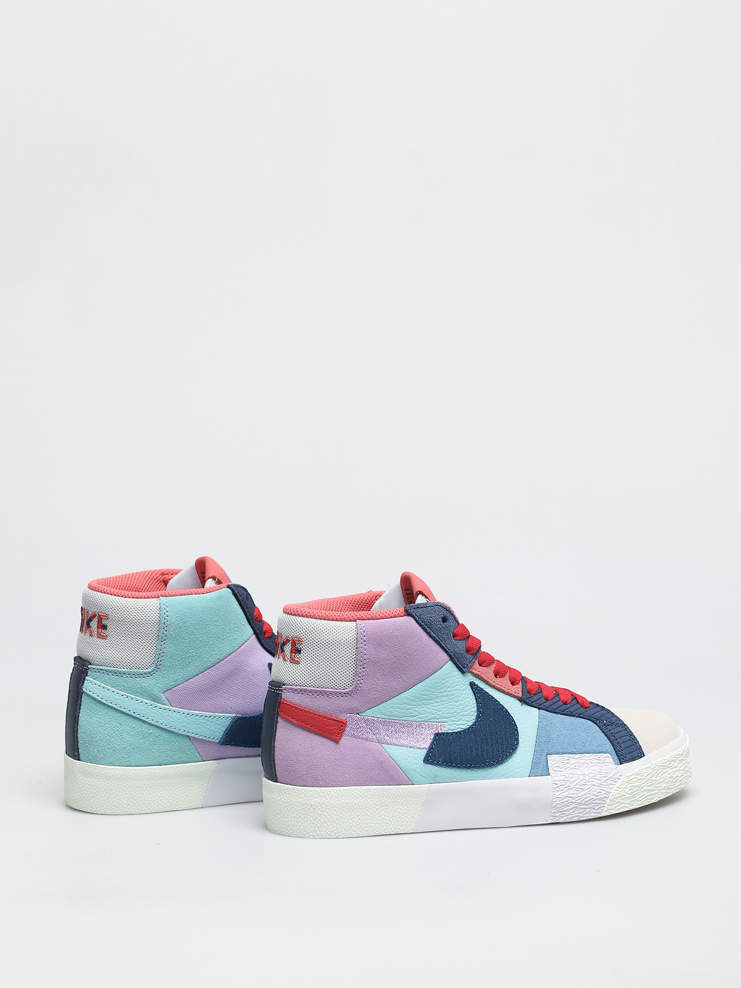 Pantofi Nike SB Zoom Blazer Mid Premium (lilac/court blue copa dutch blue)