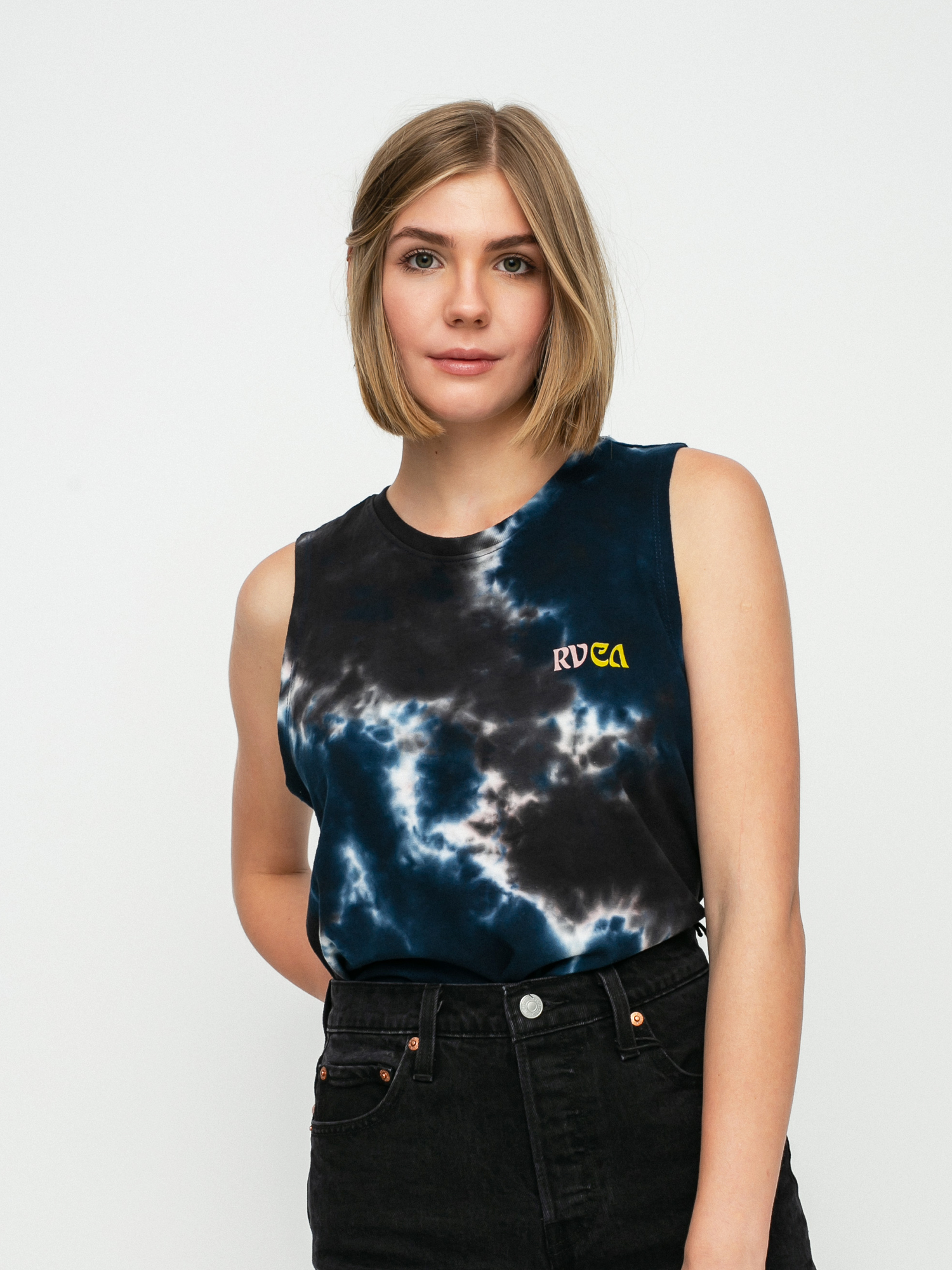 Tricou RVCA Vortex Wmn (tie dye)