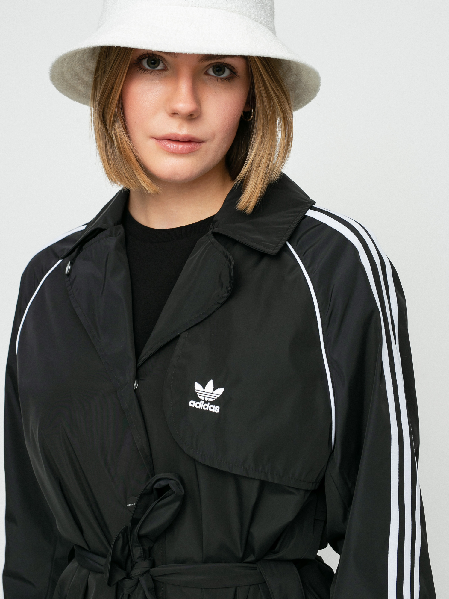 Palton adidas Originals Trench Coat Wmn (black)